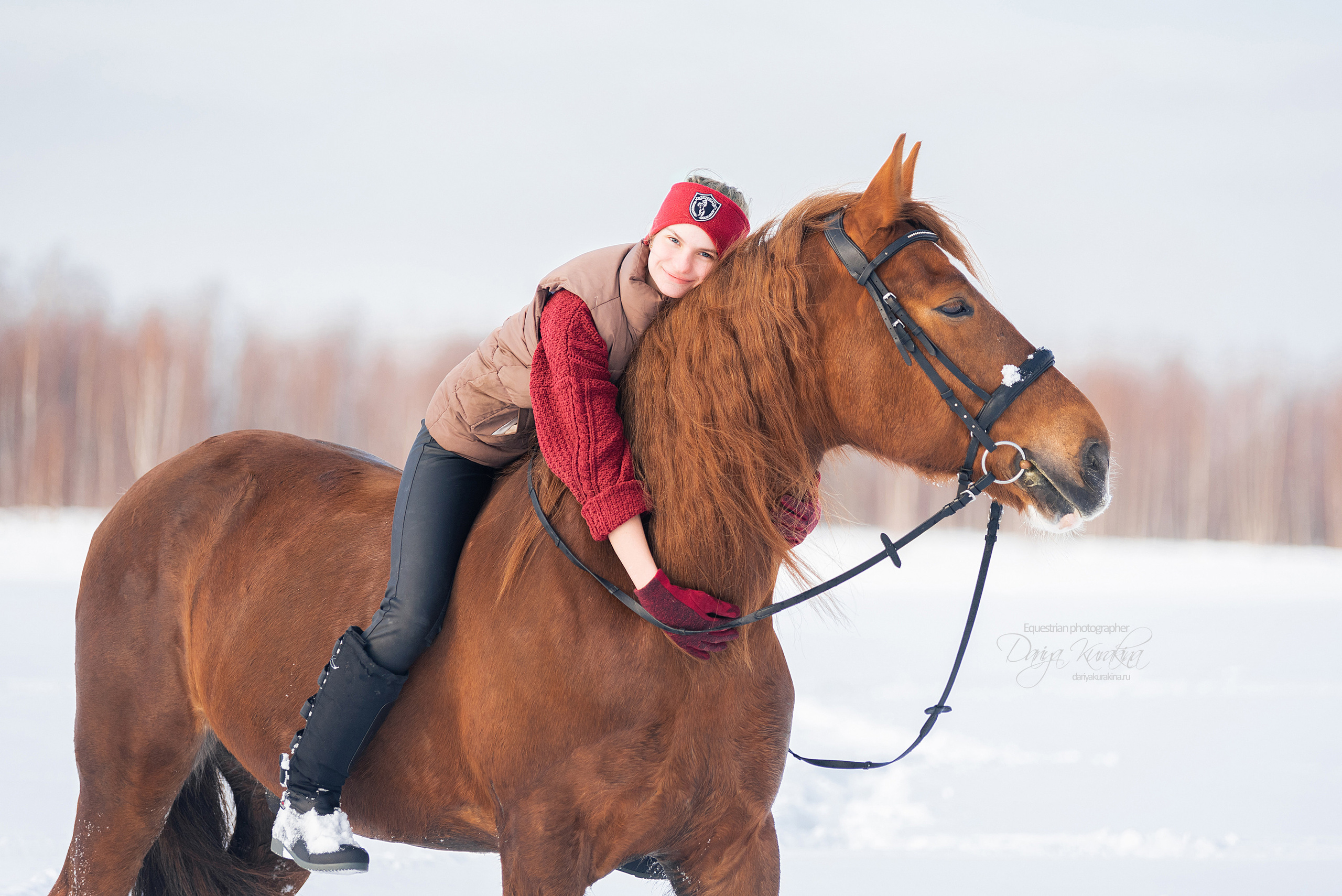 Лиза и Ригард. Конный фотограф Куракина Дарья • Фотосессии с лошадьми