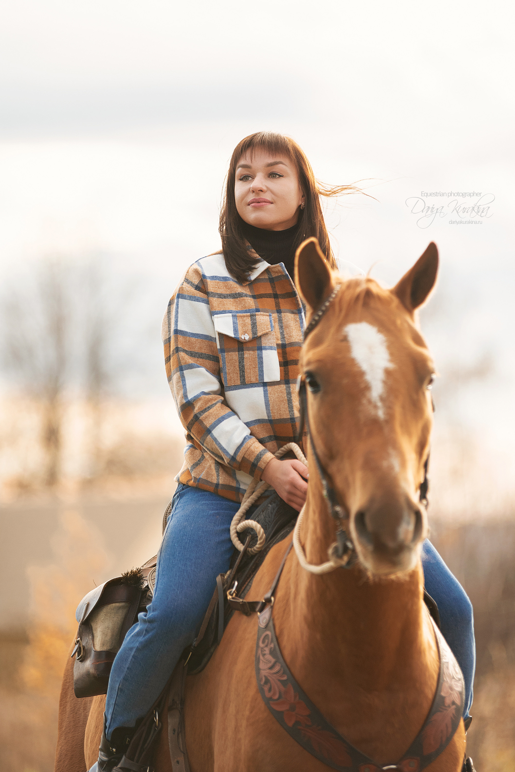 Юля, Маша и Барабан. Конный фотограф Куракина Дарья • Фотосессии с лошадьми