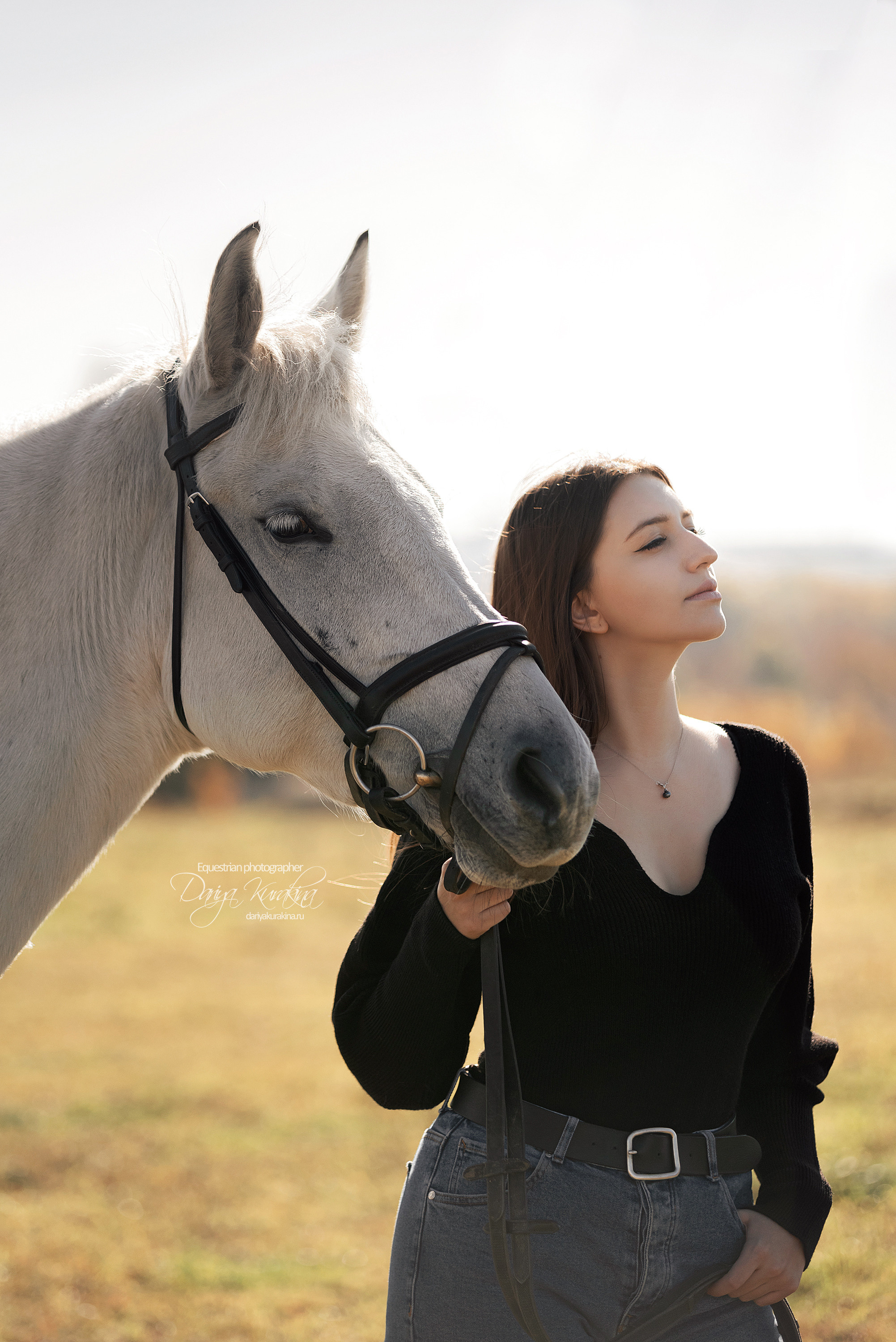 Юля и Гера. Конный фотограф Куракина Дарья • Фотосессии с лошадьми