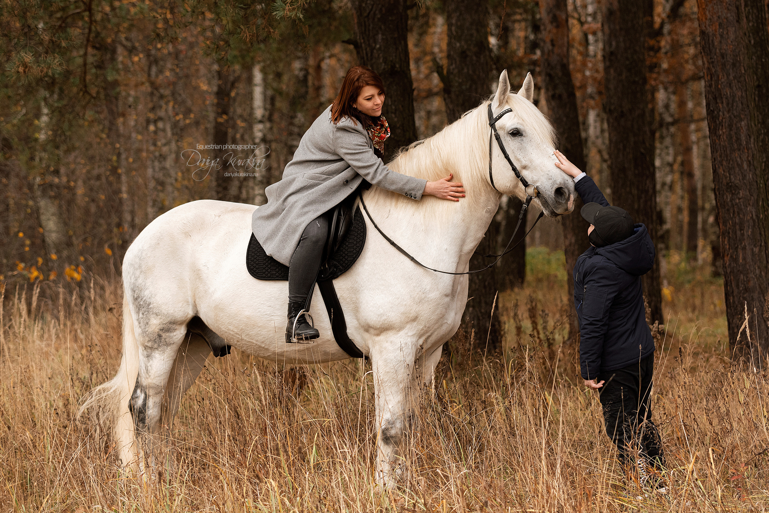 Таня, Артем и Люпин. Конный фотограф Куракина Дарья • Фотосессии с лошадьми