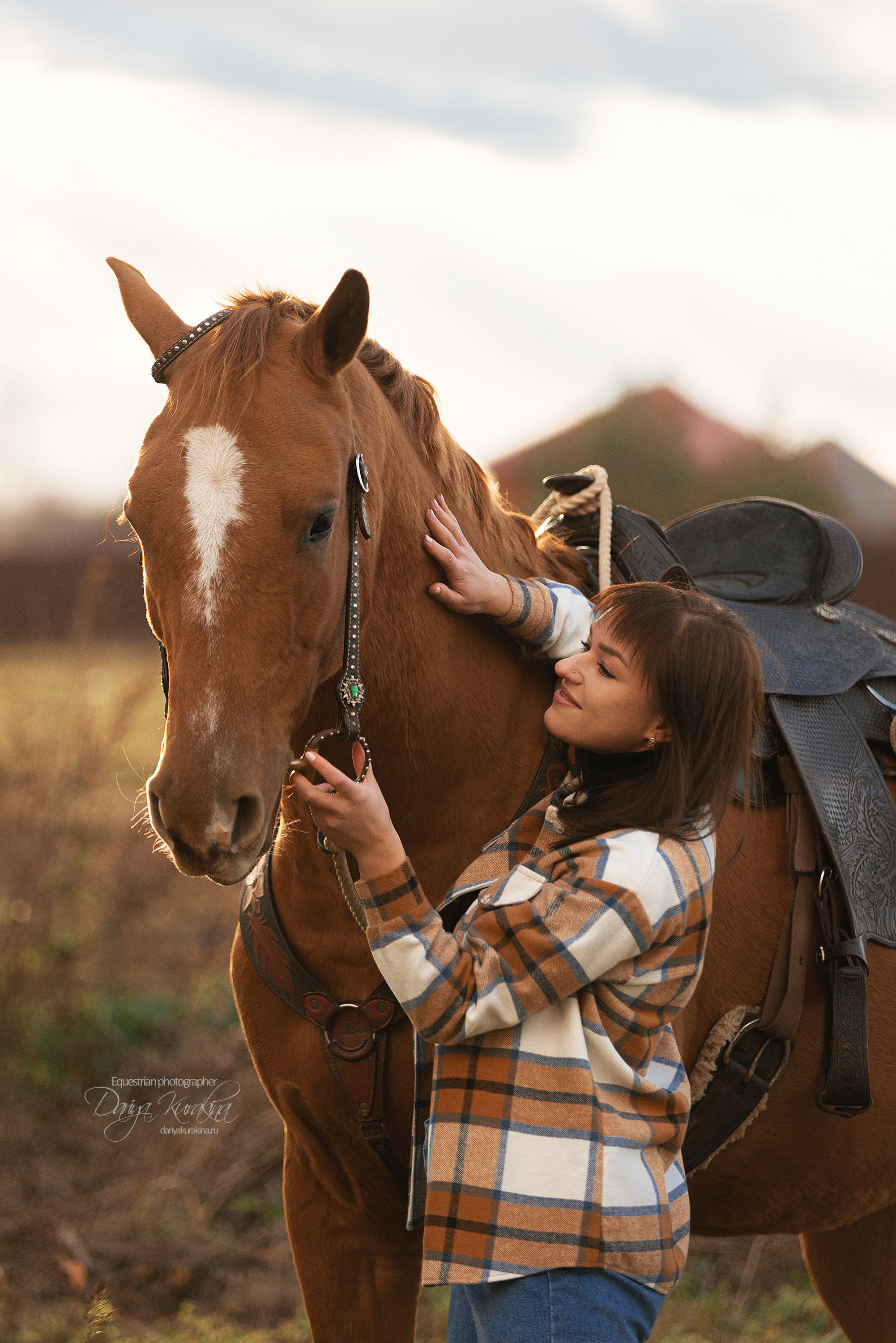 Юля, Маша и Барабан. Конный фотограф Куракина Дарья • Фотосессии с лошадьми