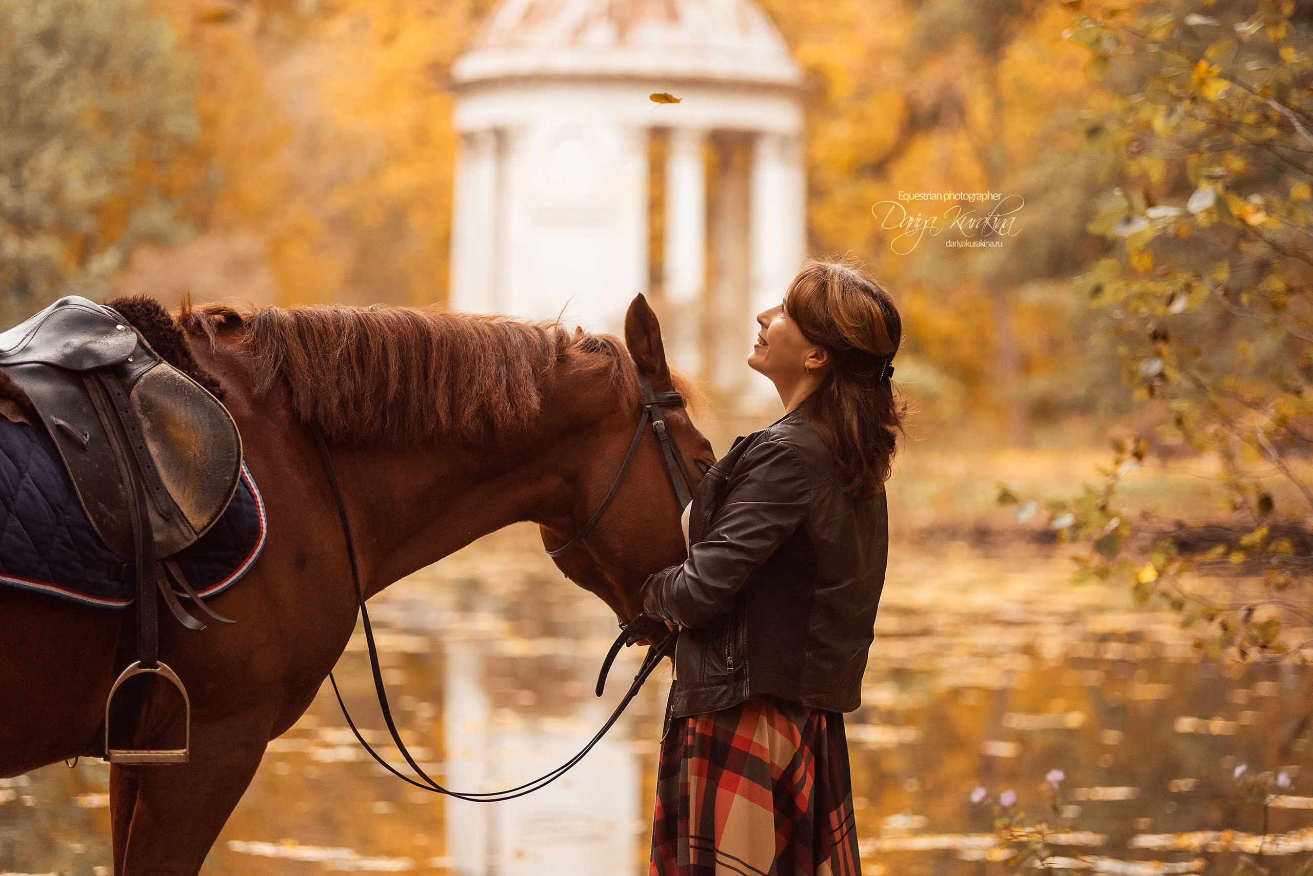 Оксана и Атос. Конный фотограф Куракина Дарья • Фотосессии с лошадьми