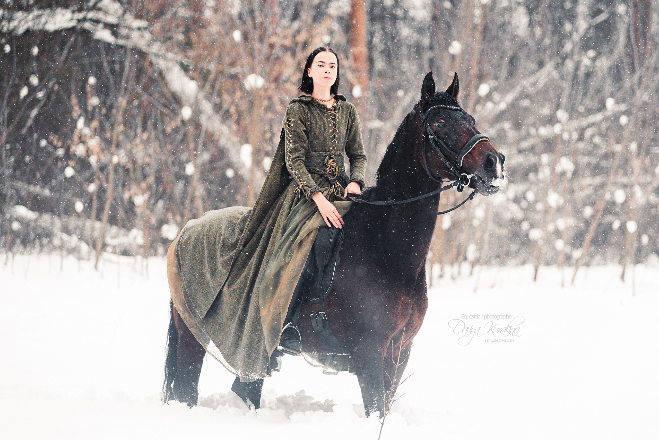Ксюша и Вася. Конный фотограф Куракина Дарья • Фотосессии с лошадьми