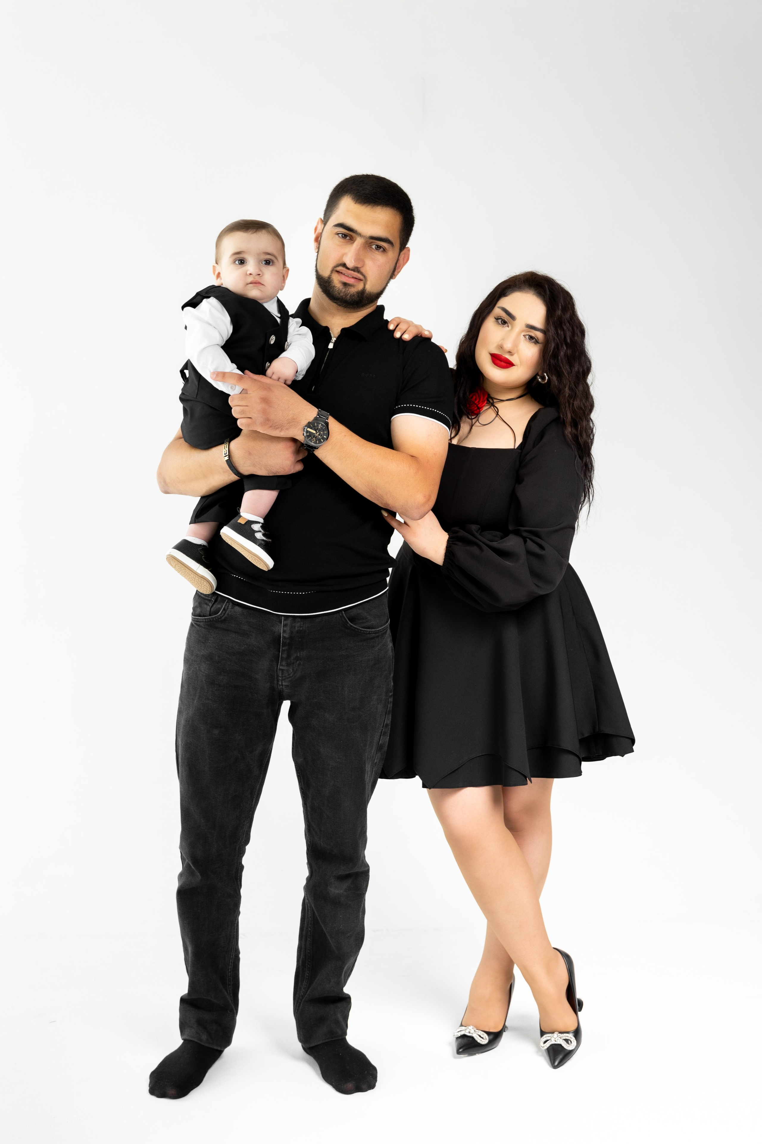 Семейная фотоссесия в студии. The EVL gallery