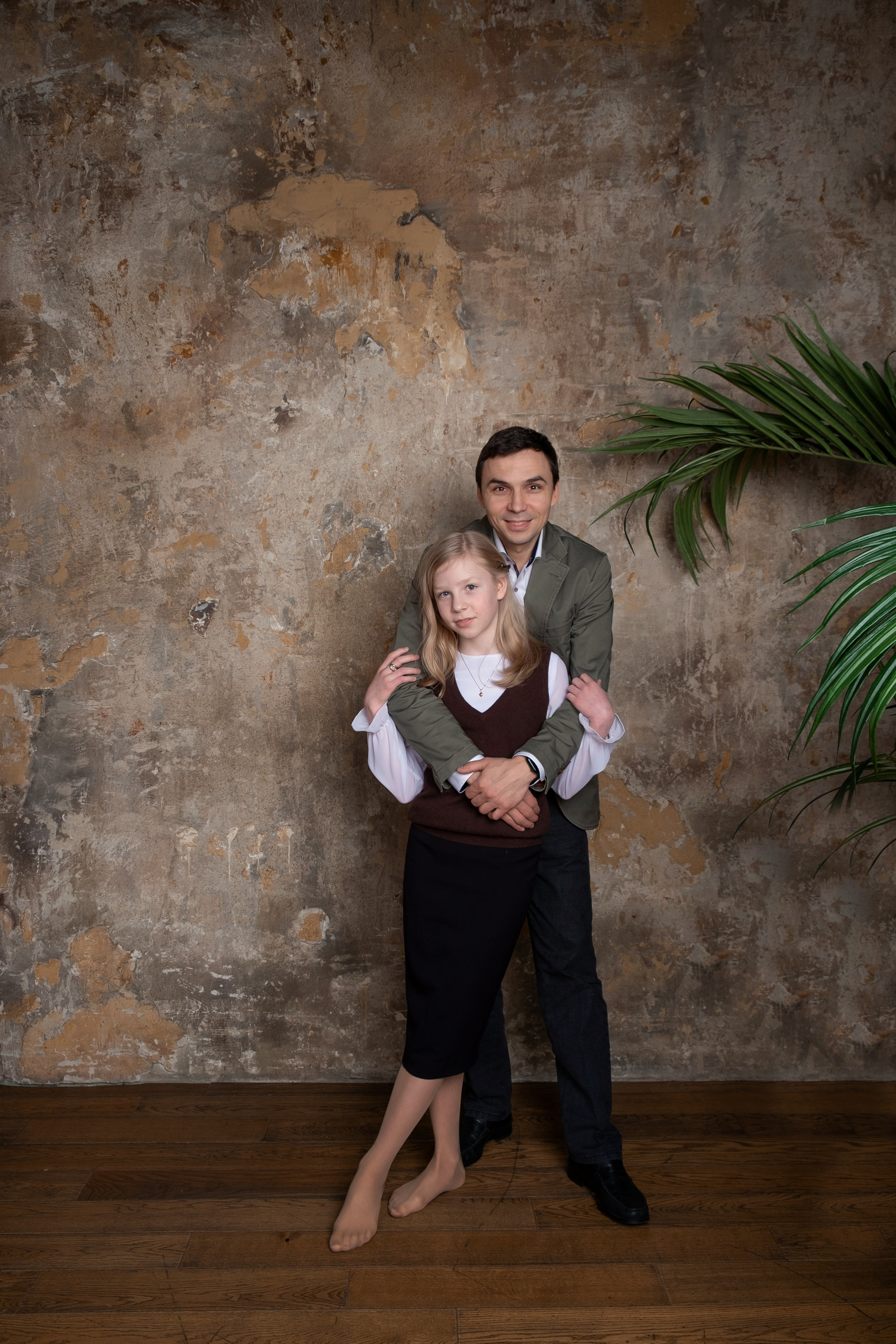 Семейный портрет в студии. Свадебный и семейный фотограф в Москве Инника Кетлер