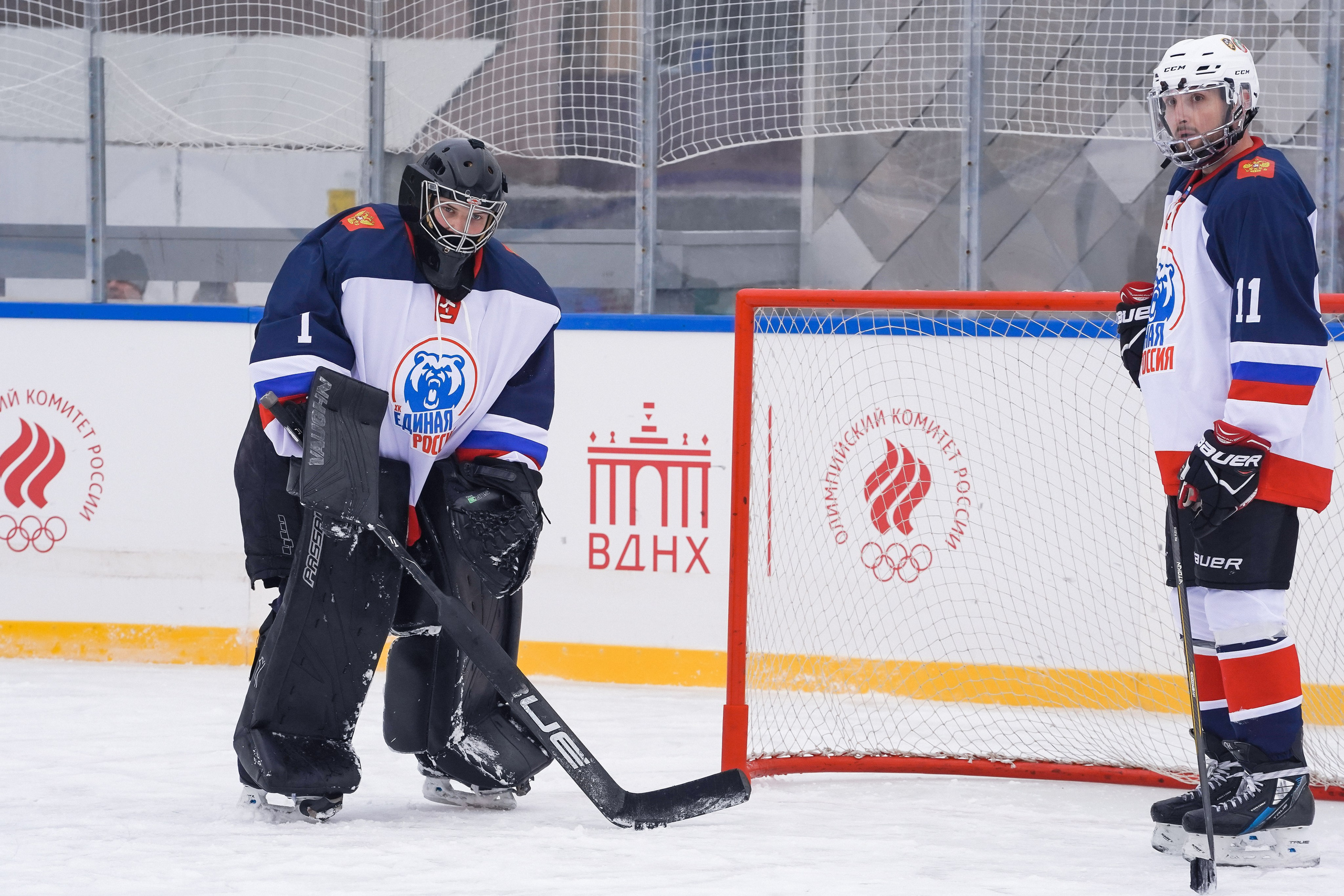 Хоккейный матч на ВДНХ. Анна, фотограф Москва, Зеленоград