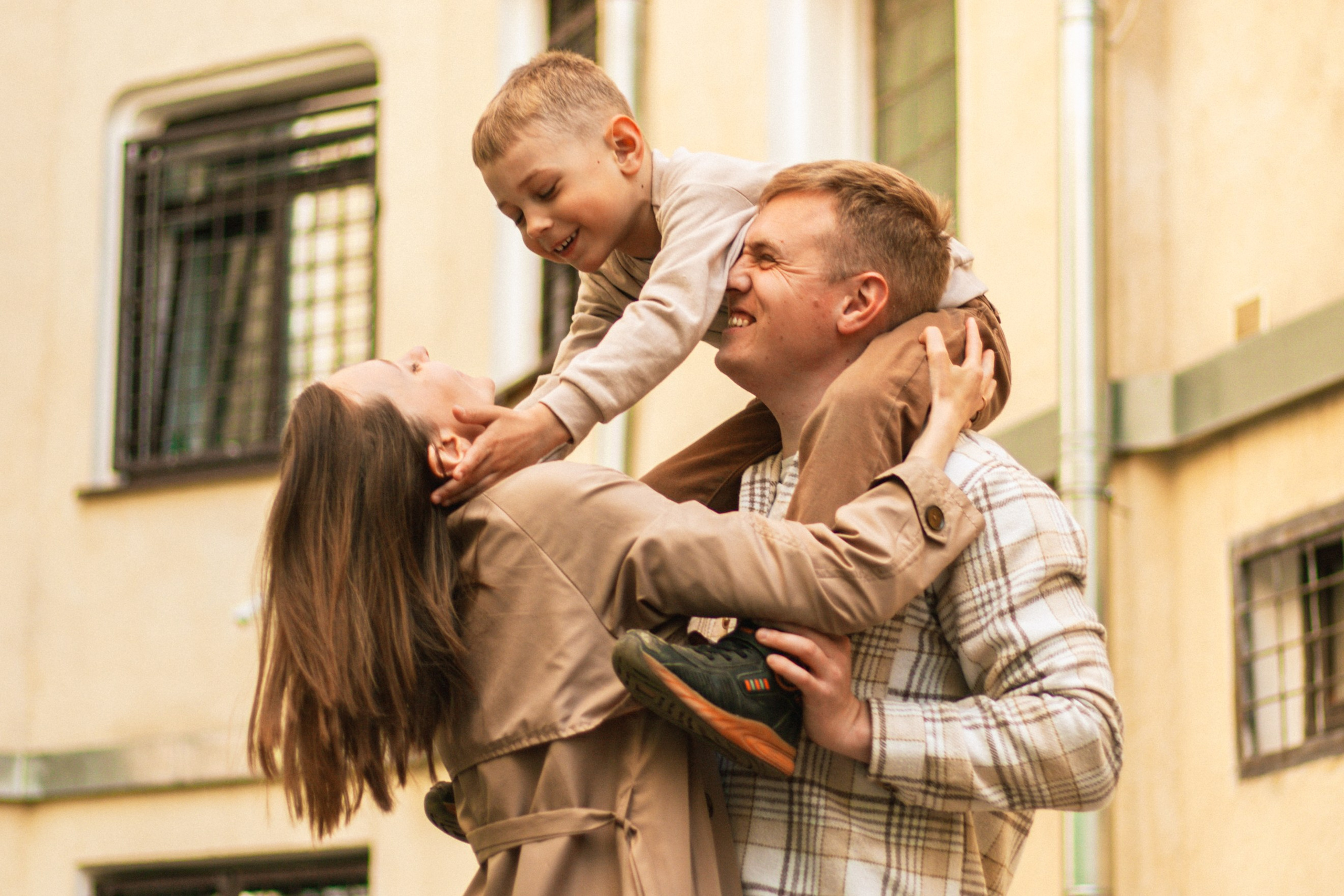 Екатерина с семьёй. Семейный фотограф в Москве и Московской области Лазутина Валентина