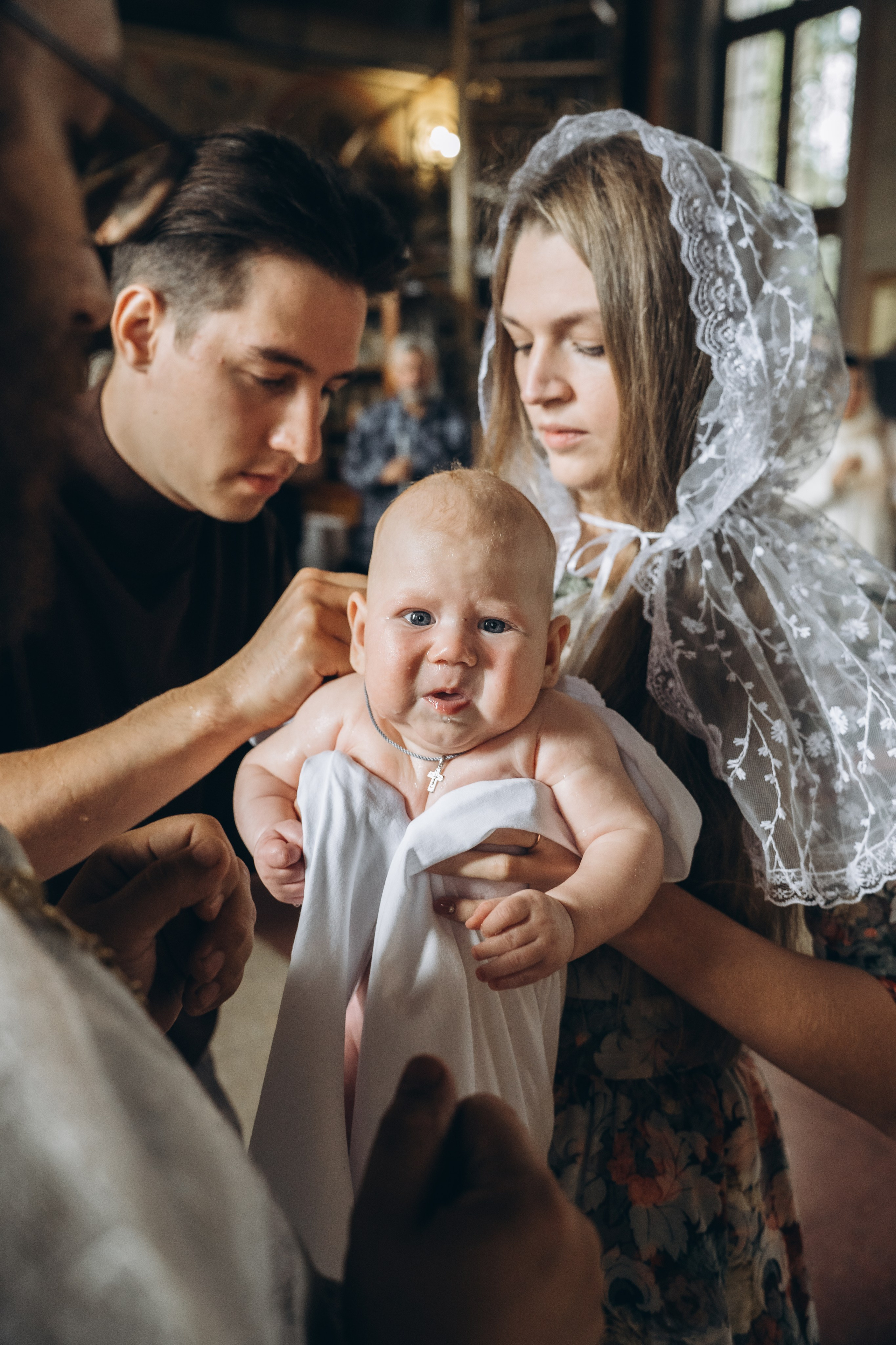 Крещение Филиппа. Фотограф Ольга Рубцова в Москве и Московской области