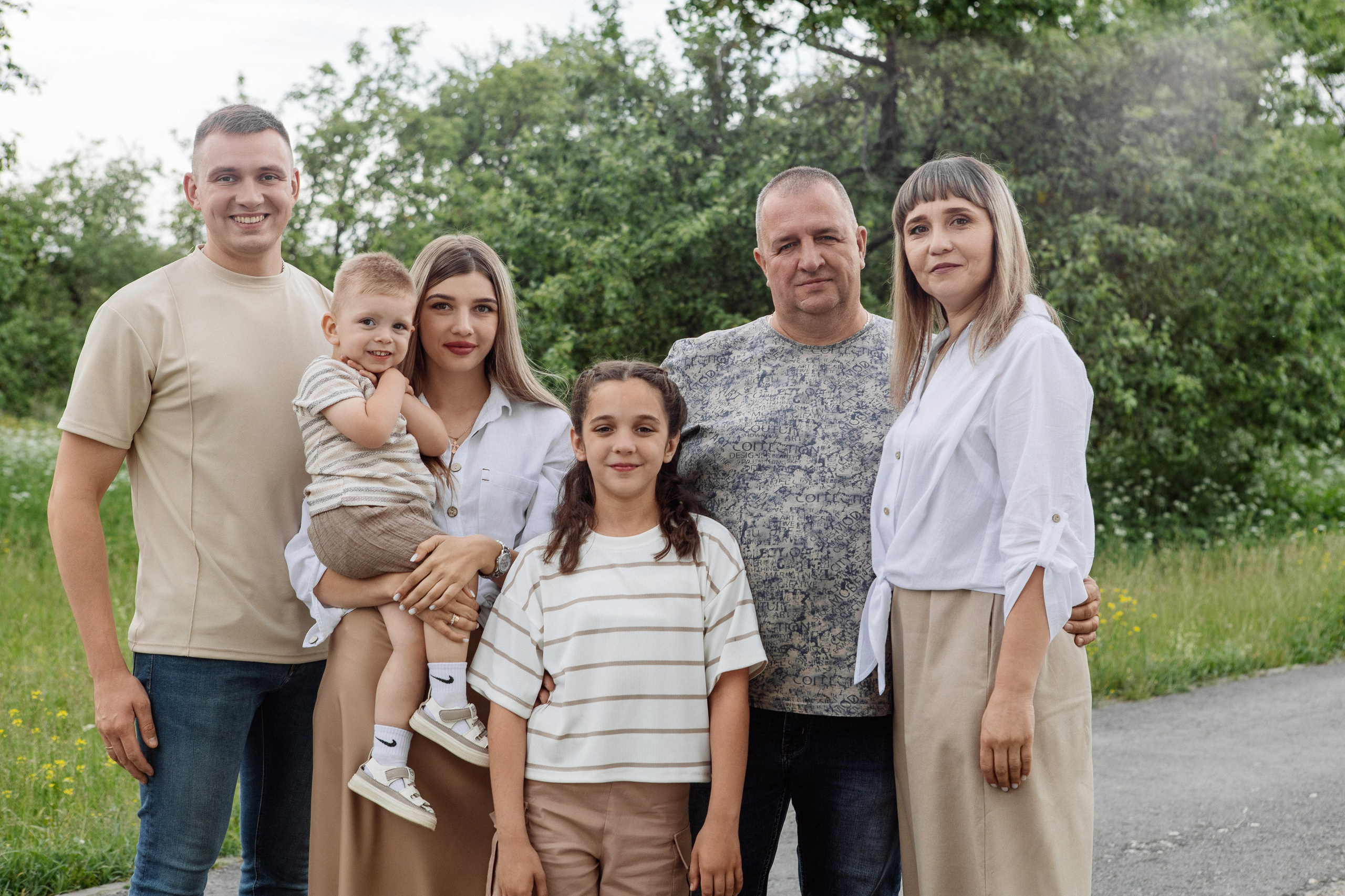 Елена и её большая семья. Свадебный, репортажный фотограф в Москве Татьяна Семина