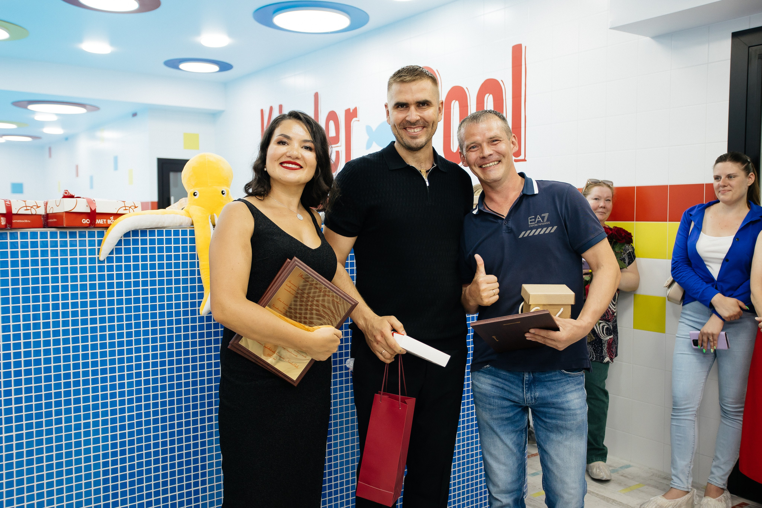 Открытие бассейна. Фотограф в Иркутске