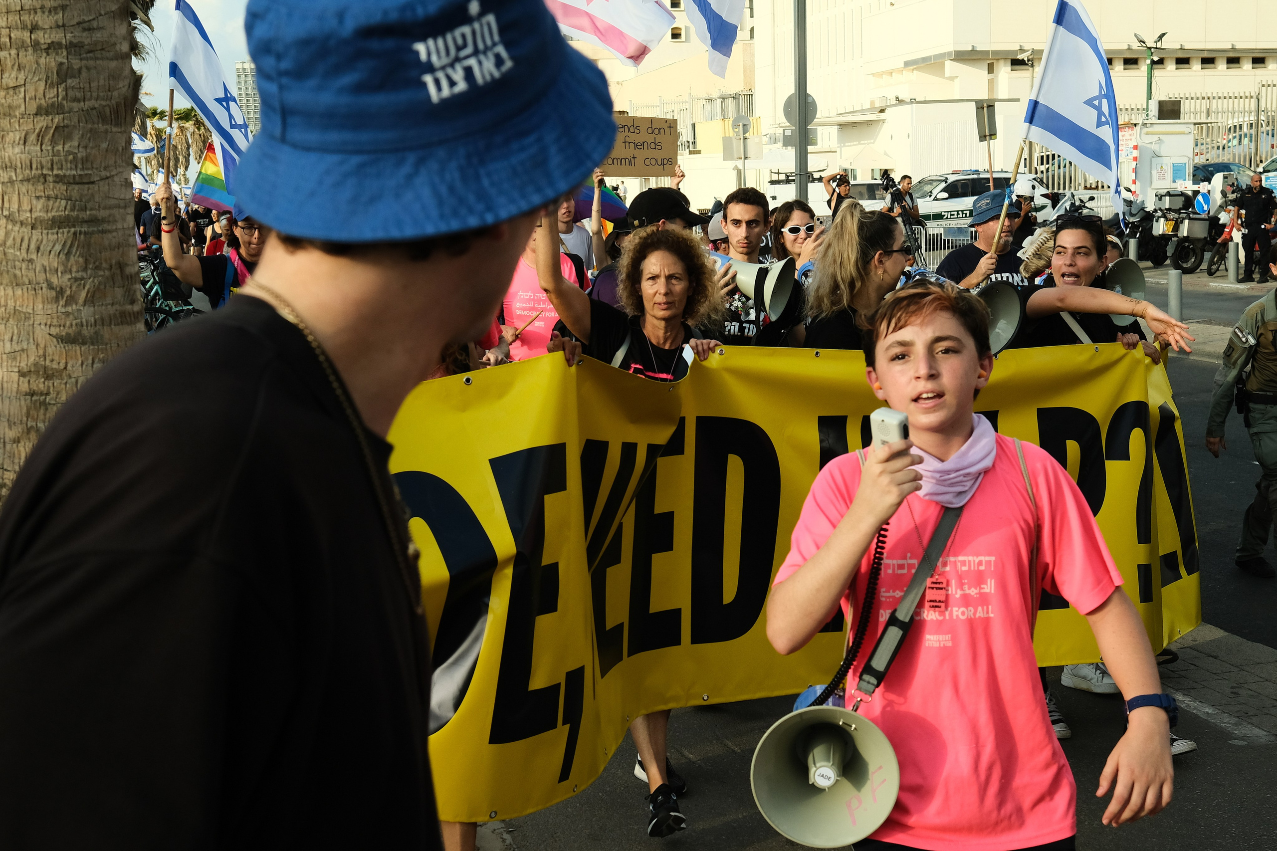 Репортаж с протеста в Тель-Авиве | Филипп Линзин. Репортажный и портретный фотограф в Санкт-Петербурге Филипп Линзин