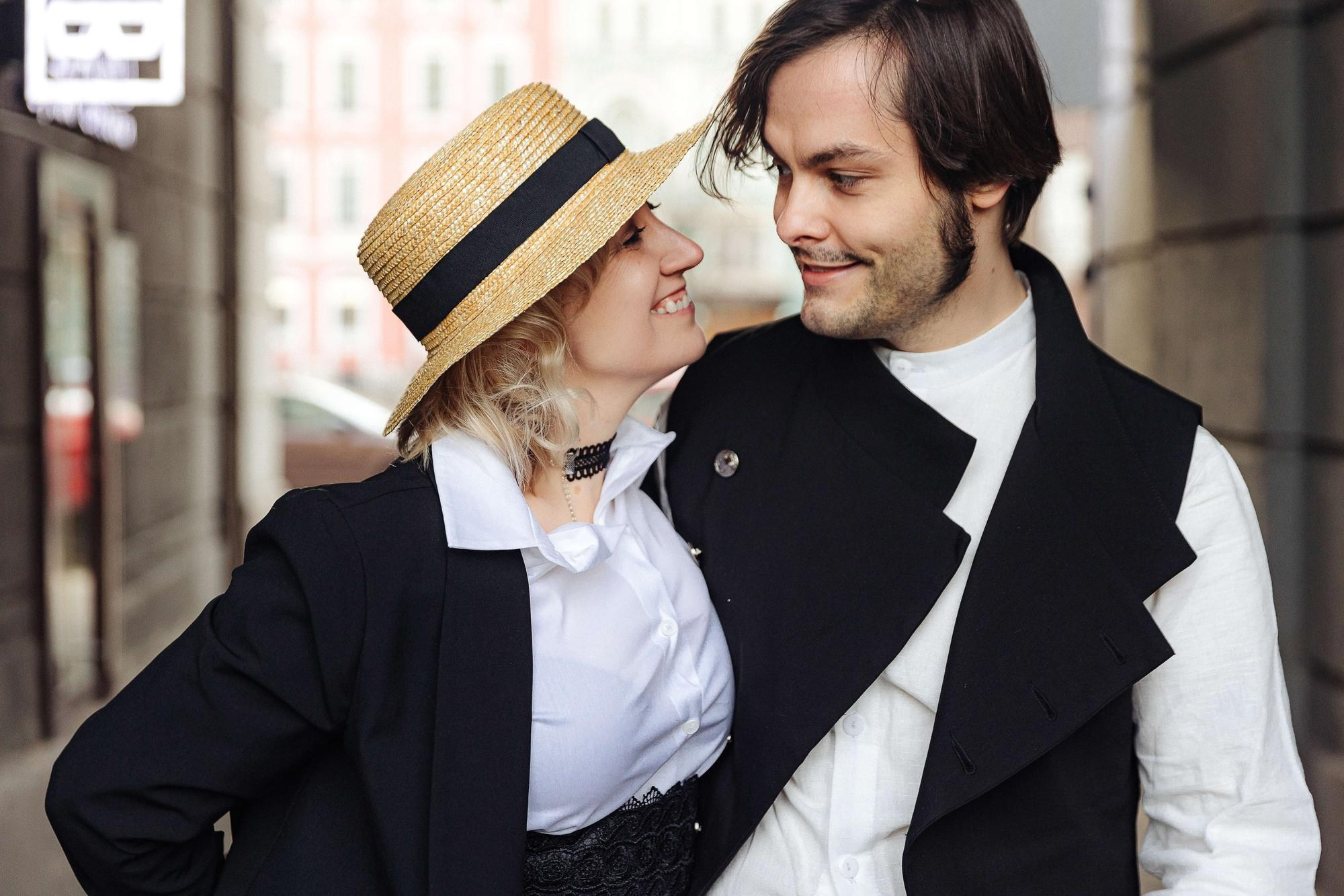 Фотосессия лав стори Вани и Рины в СПб