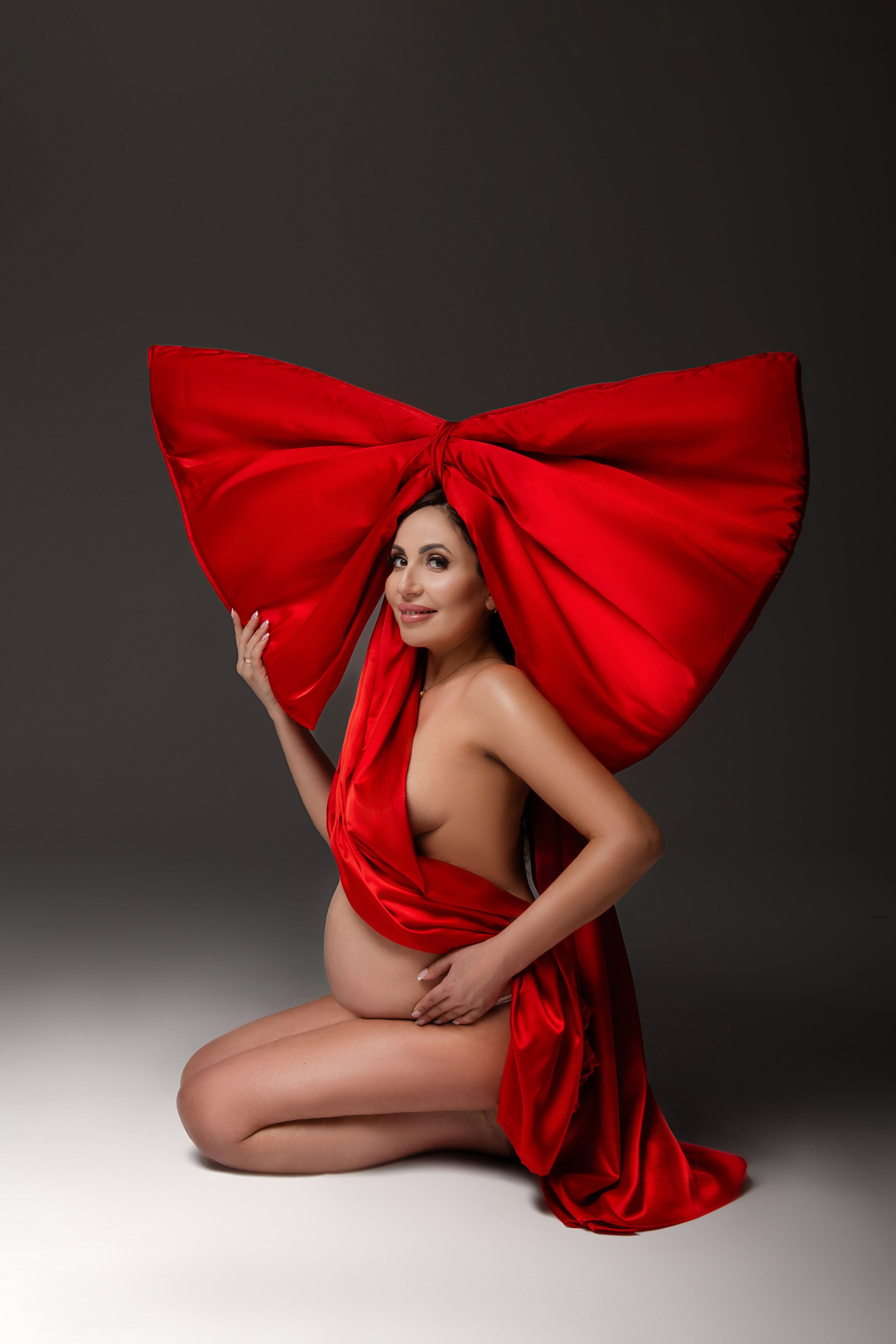 Красный бант. Фотограф Анна Качан