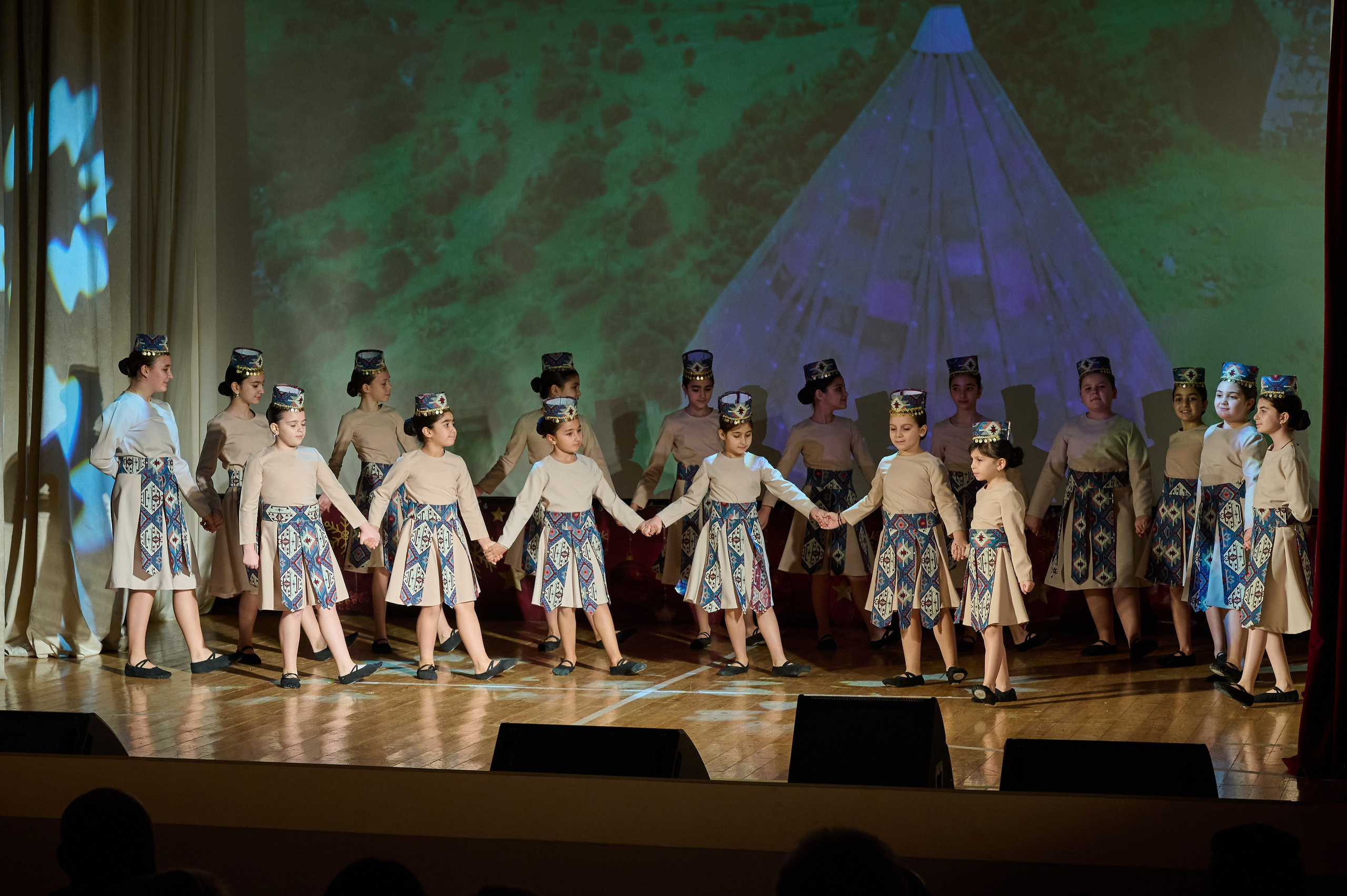 Новогодний концерт. Жизнь курорта Кабардинка в фотографиях