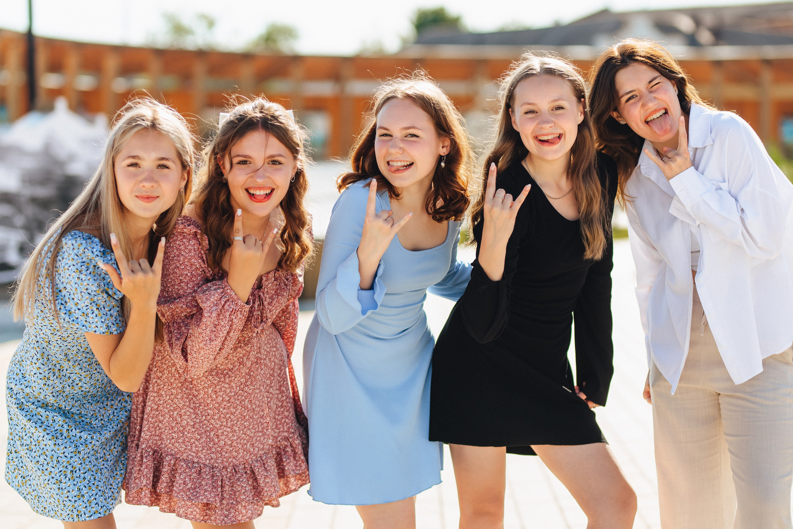 9 класс на площади. Свадебный и семейный фотограф в Туле и области Маша Костина