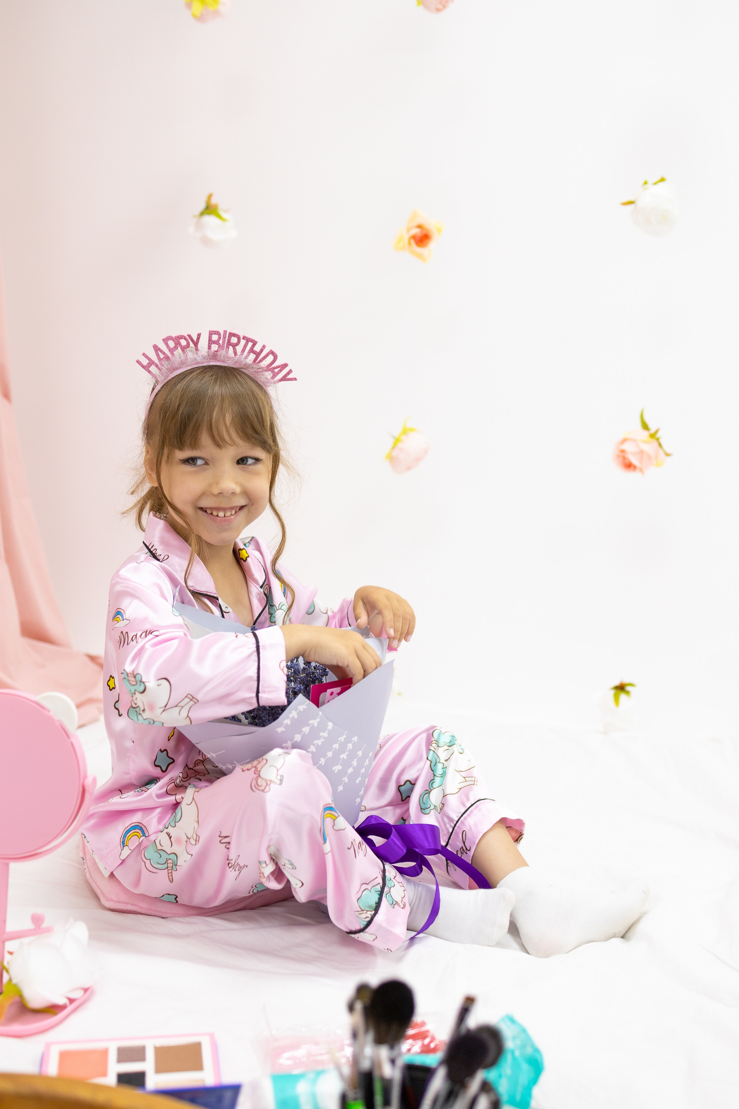 Ксюшенька, 6 лет, с визажистом. Фотограф новорожденных в Нижнем Новгороде Надежда Кадылкина