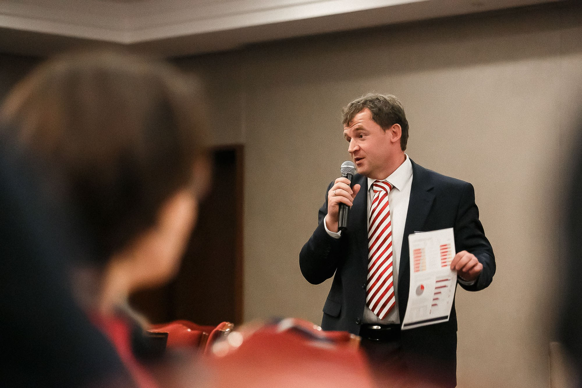 Конференция в «CORINTHIA». Рабочая сторона — бизнес портрет и репортаж в Санкт-Петербурге