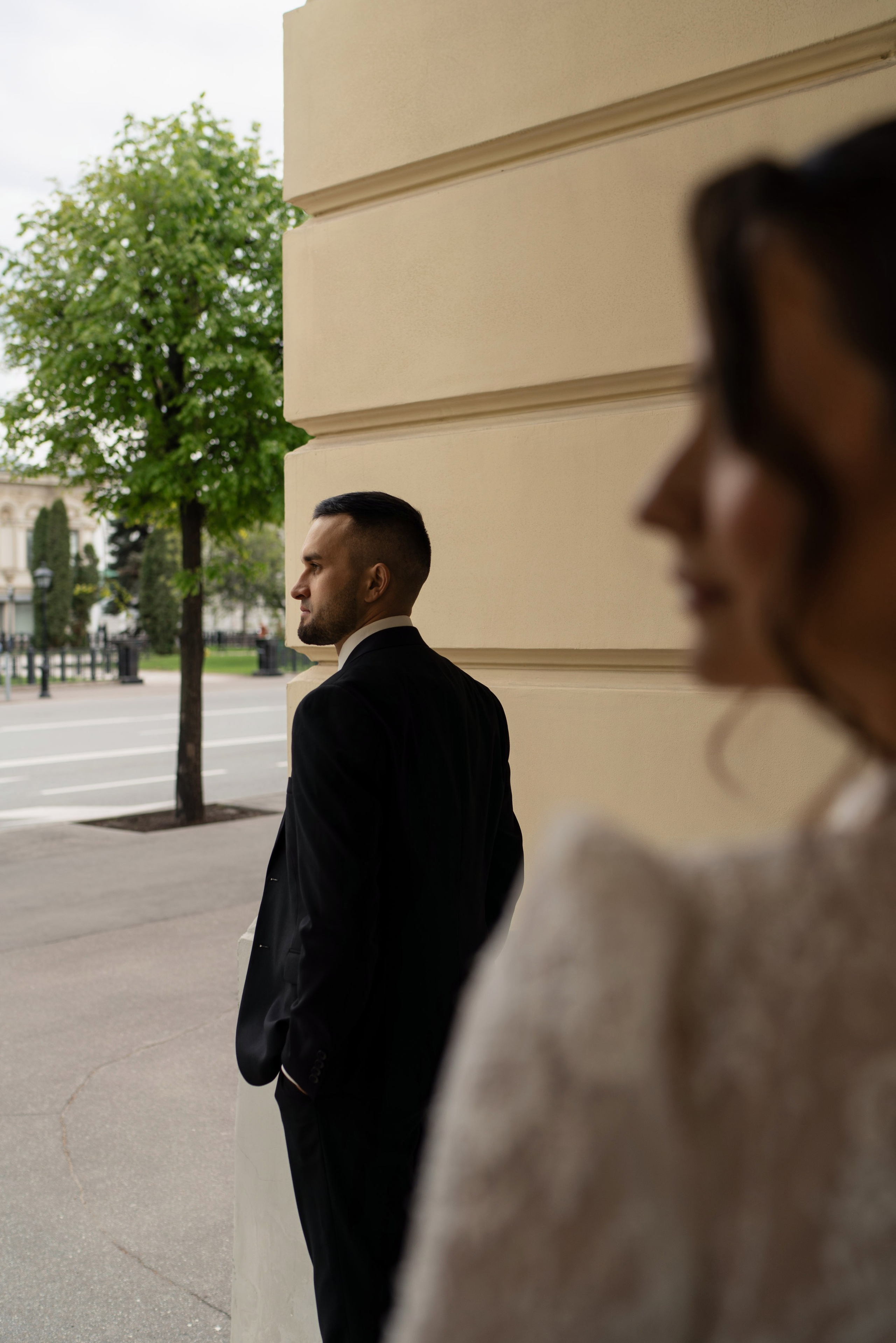 Свадебная фотосессия в городе, classic. Главная