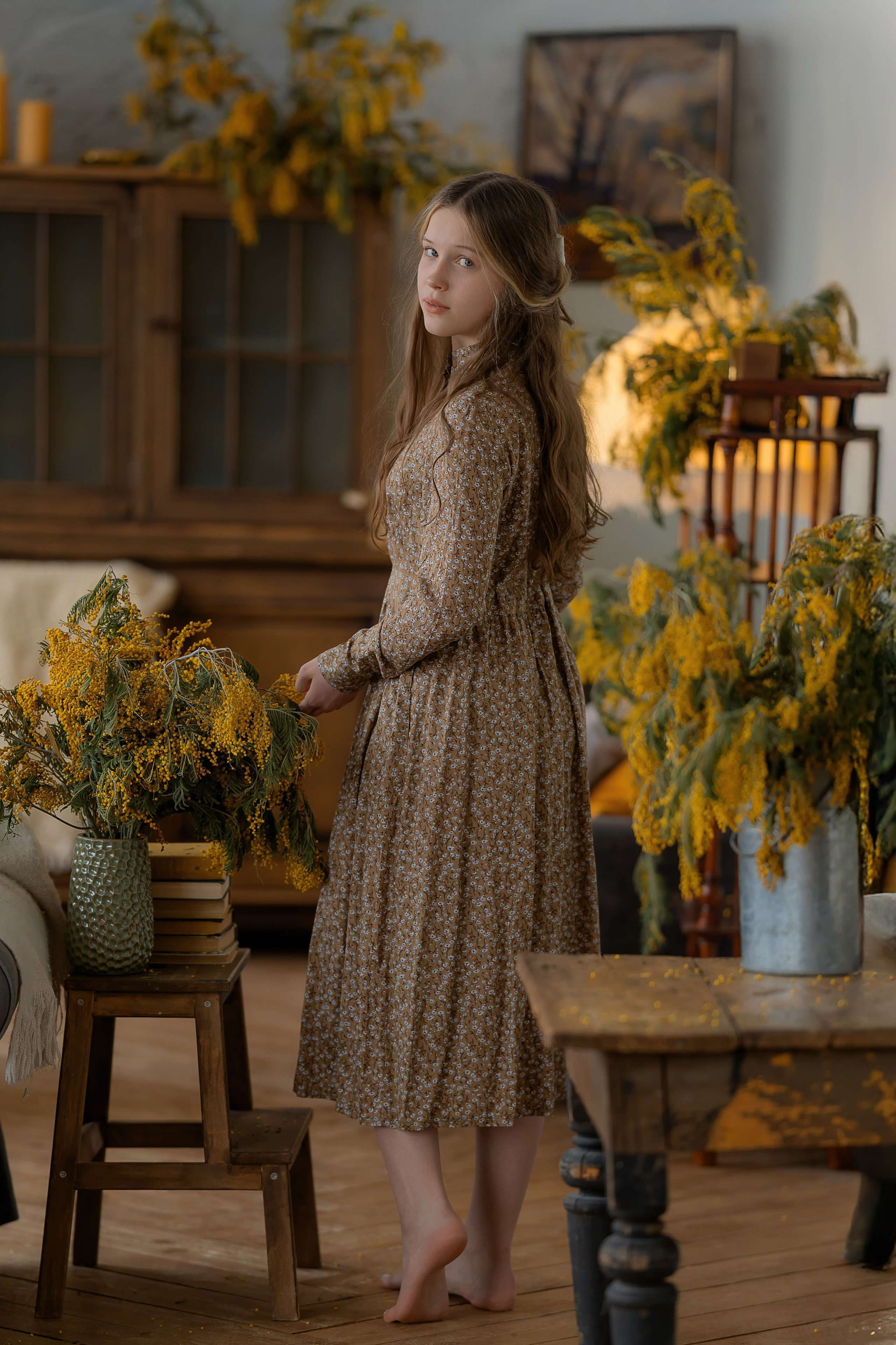 Мимоза. Детский и семейный фотограф Склярова Екатерина