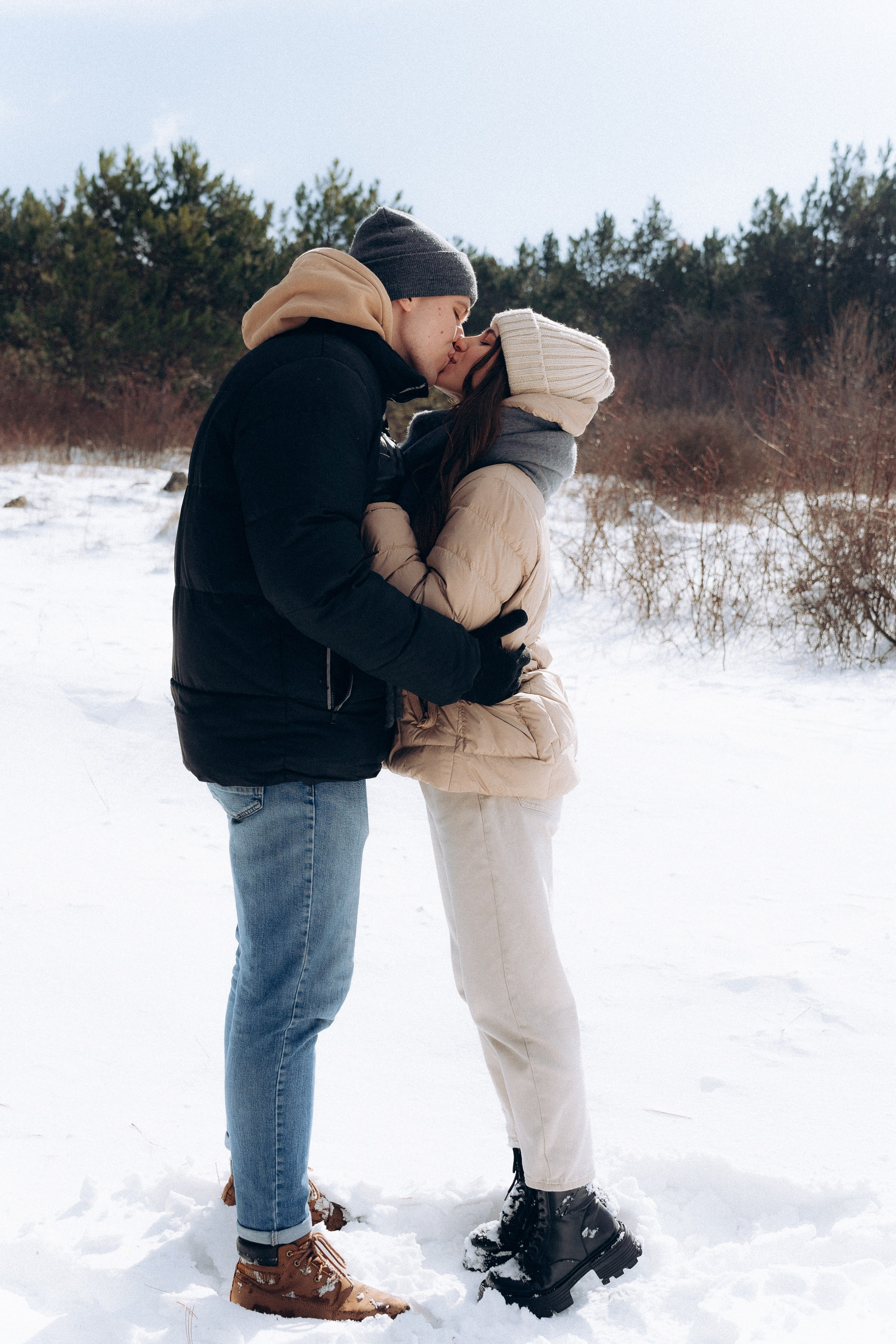 Саша и Даня | Снежный денек. Портретный свадебный фотограф Крым | Евгения Щитенко