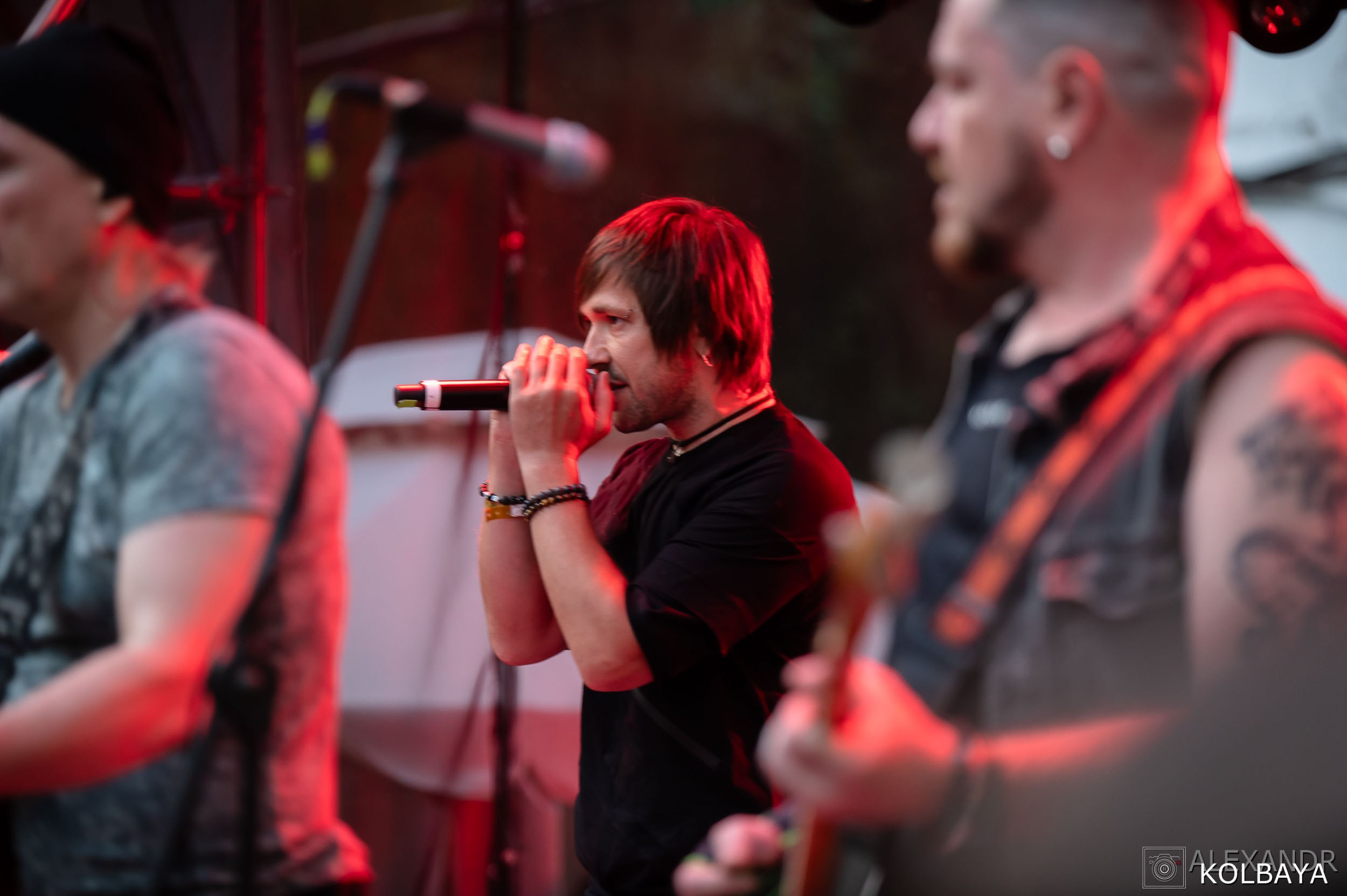 Фоторепортаж с мэшап концерта группы Черный Обелиск 4 июля 2024 года. Концертный и театральный репортажный фотограф в Москве Александр Колбая