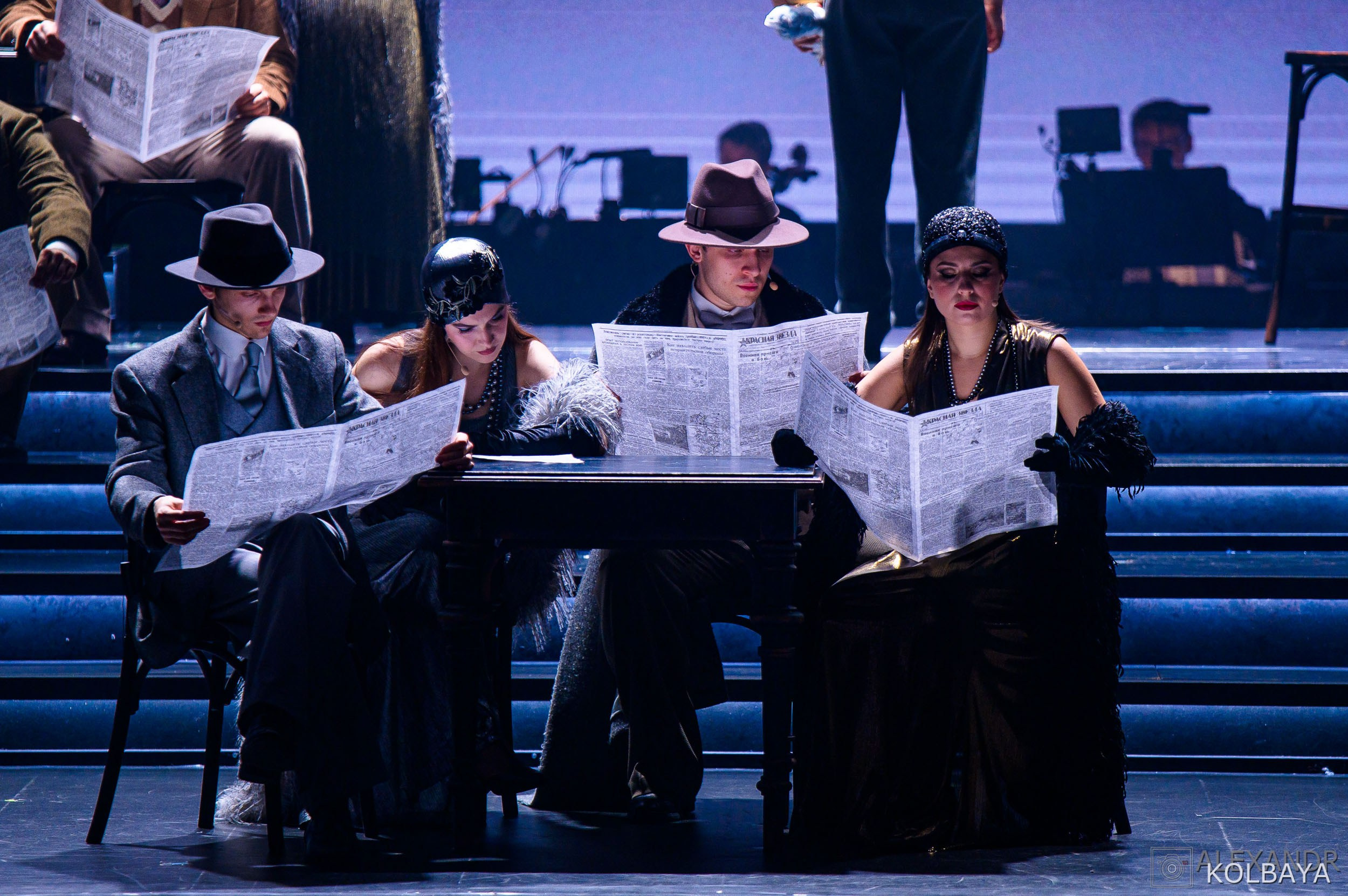 Фоторепортаж с мюзикла Вальс-Бостон 18 сентября 2025 года. Концертный и театральный репортажный фотограф в Москве Александр Колбая