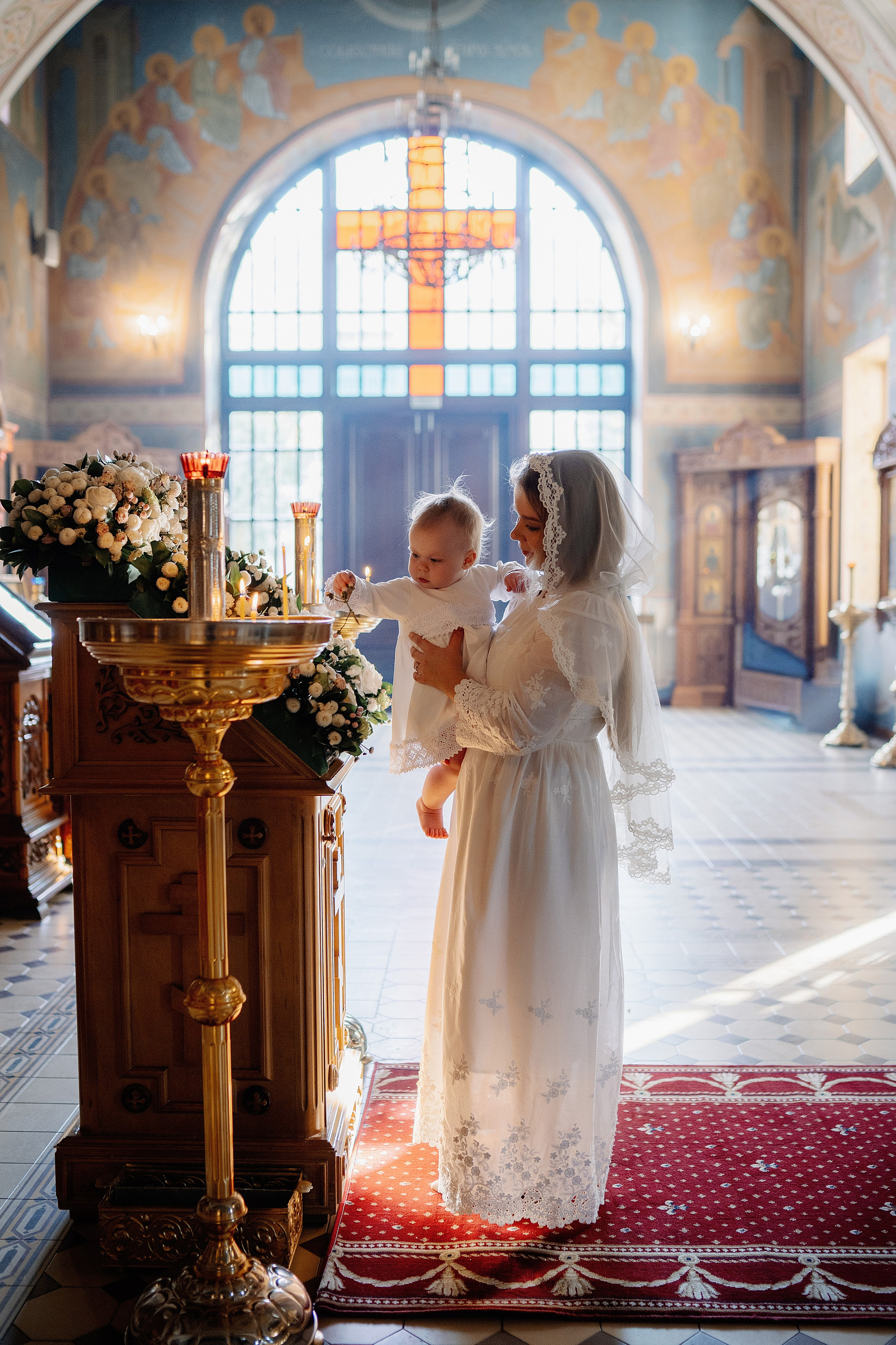 Крещение Красимиры. Фотограф на Крещение и Венчание в Красноярске Рамазанова Юлия