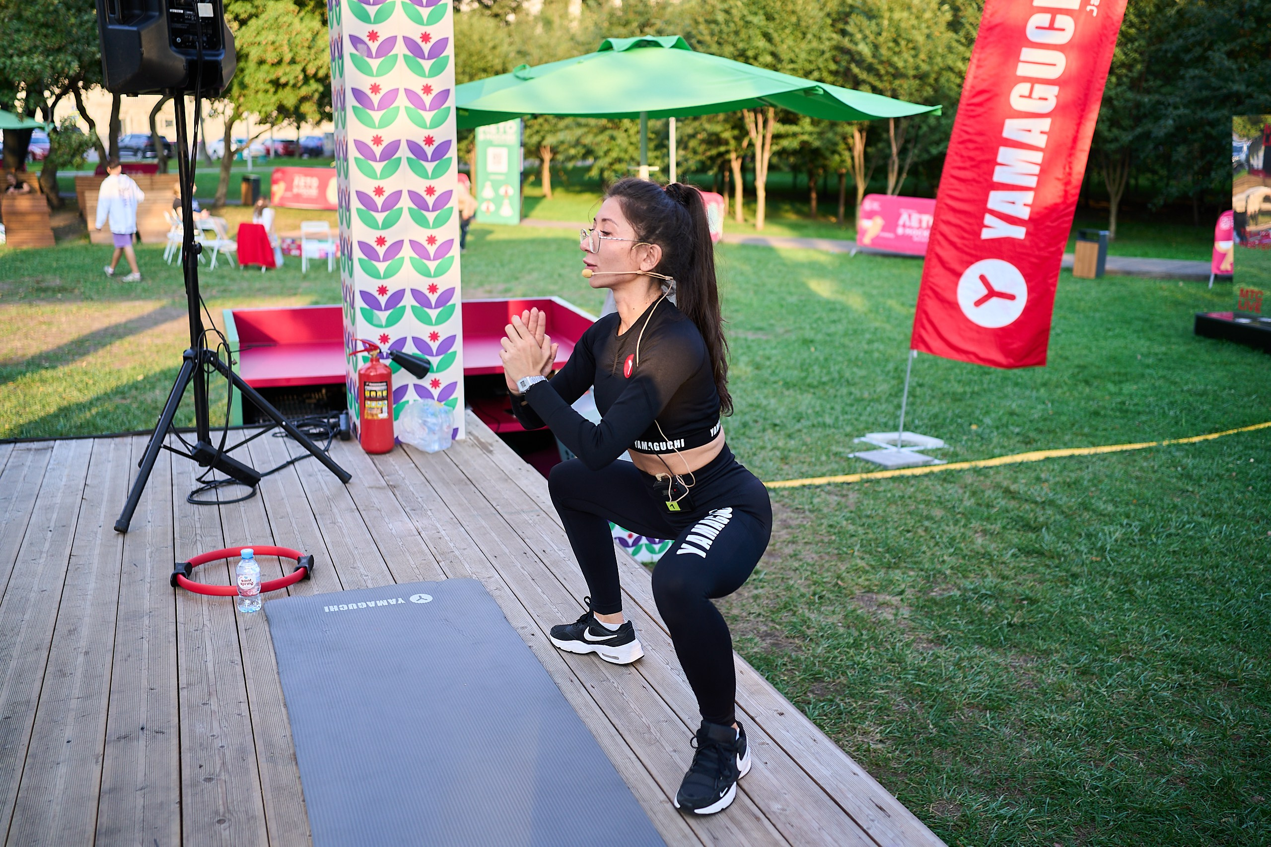 Yamaguchi / открытая тренировка «в стиле Пилатес». Фотограф и Видеограф в Москве. Олег Корушев