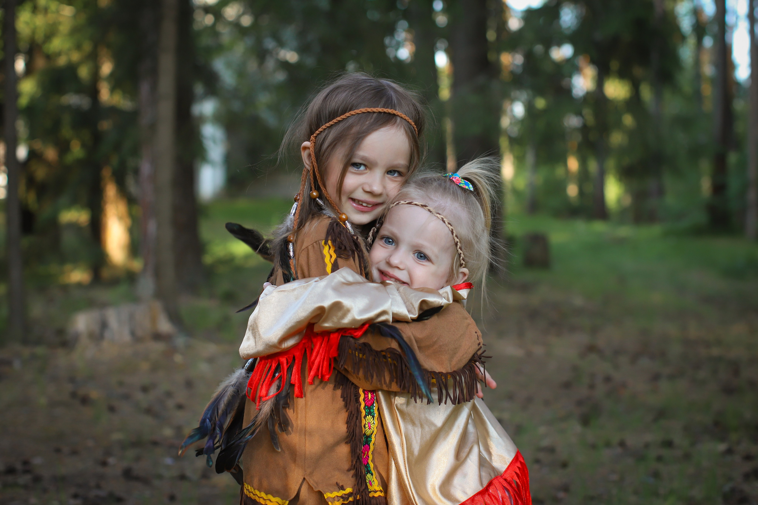 Индейцы. Детский и семейный фотограф Мария Киселёва. Москва