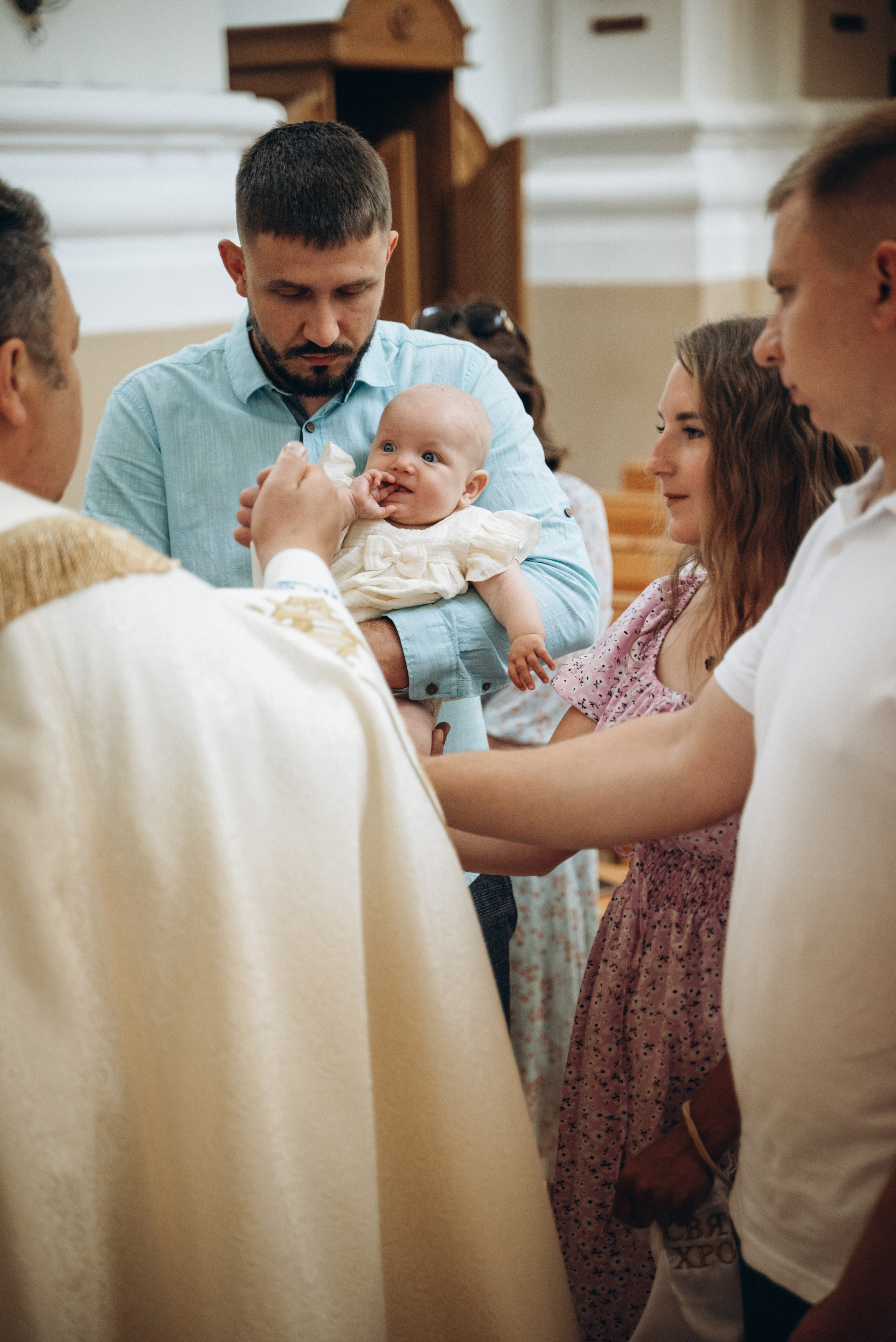 Крещение Леи (костёл в Заславле). Семейный фотограф в Минске Дарья Дреко