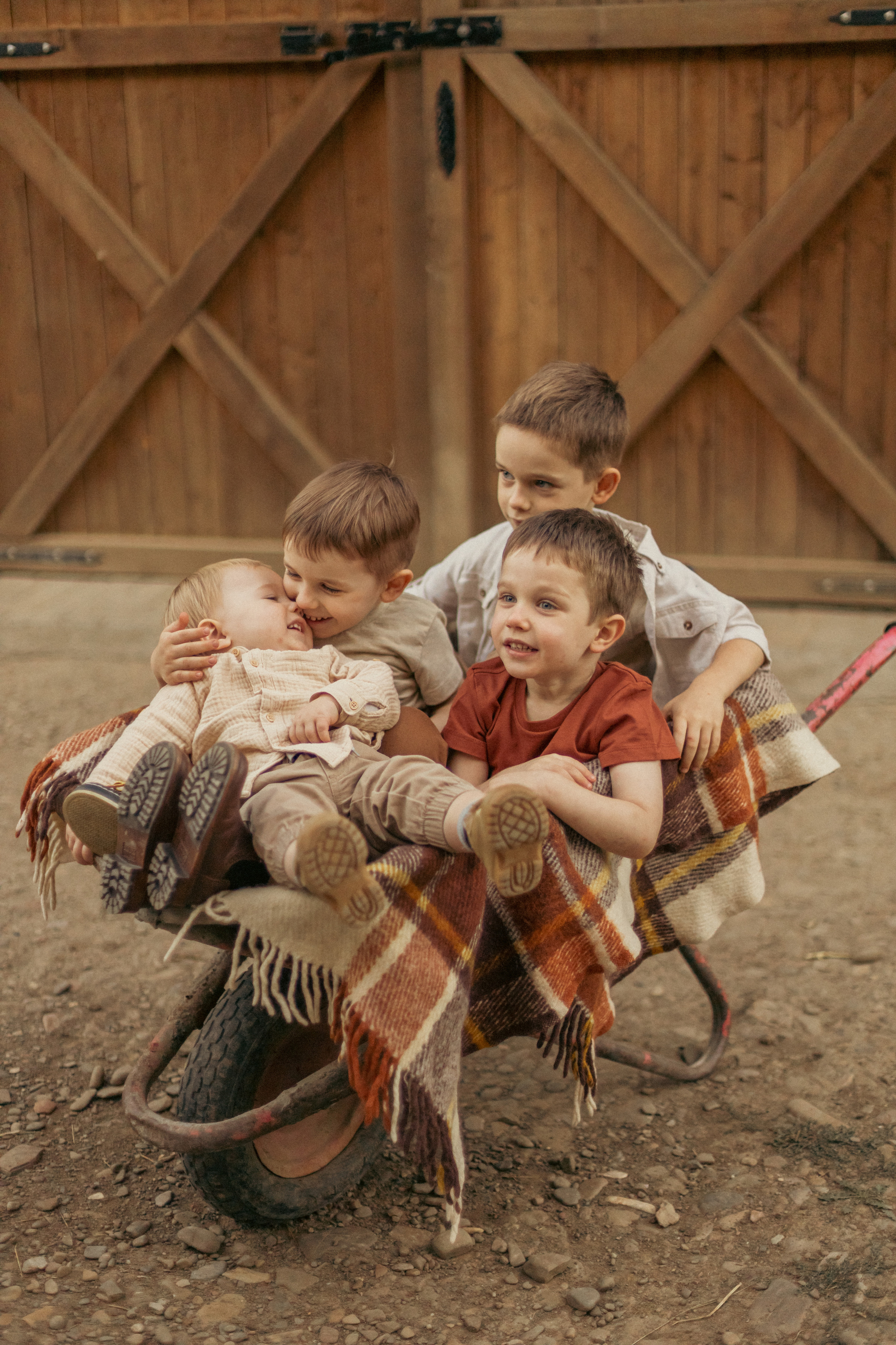 На ферме с овечками. Фотограф из Краснодара Мария Приходько