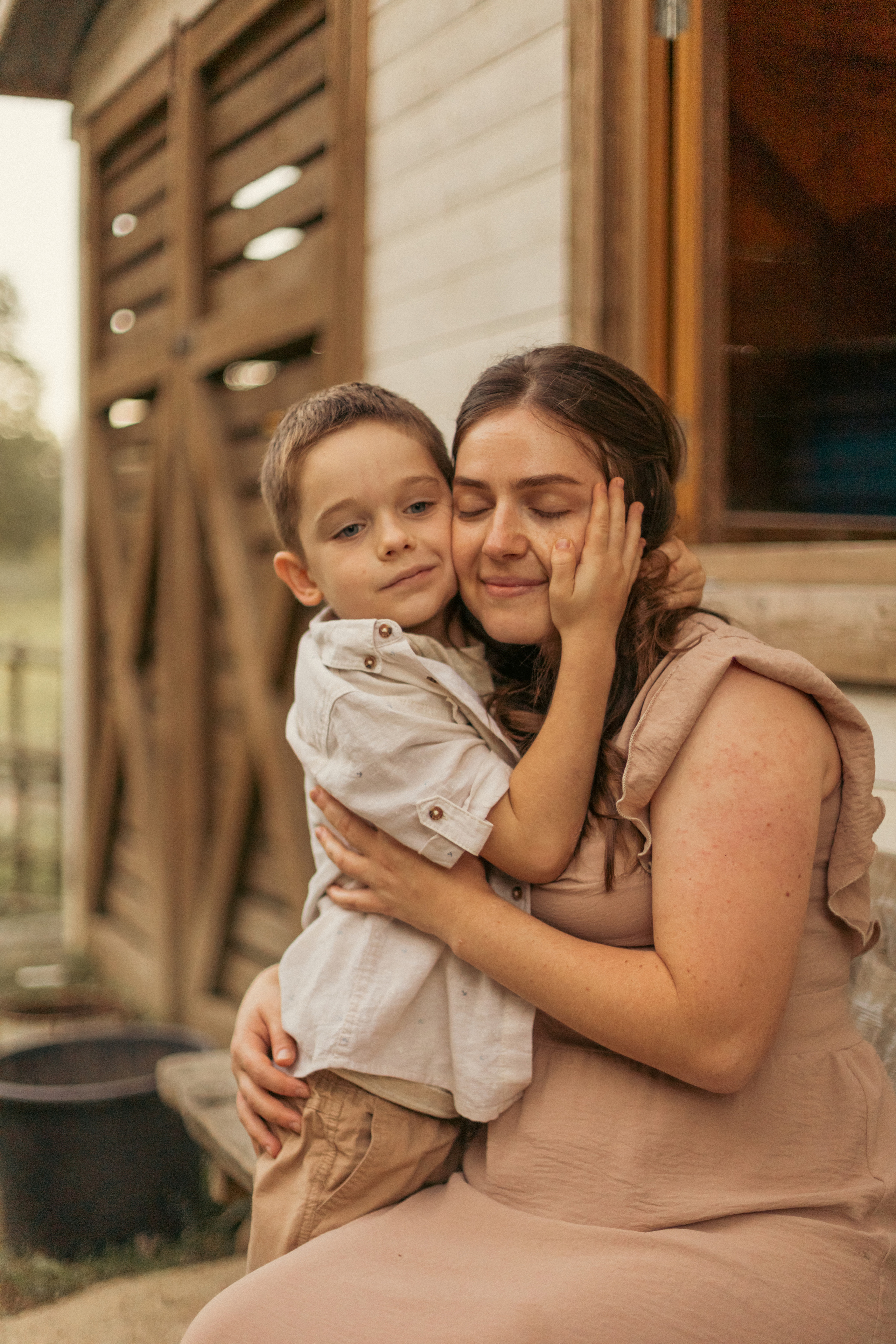 На ферме с овечками. Фотограф из Краснодара Мария Приходько
