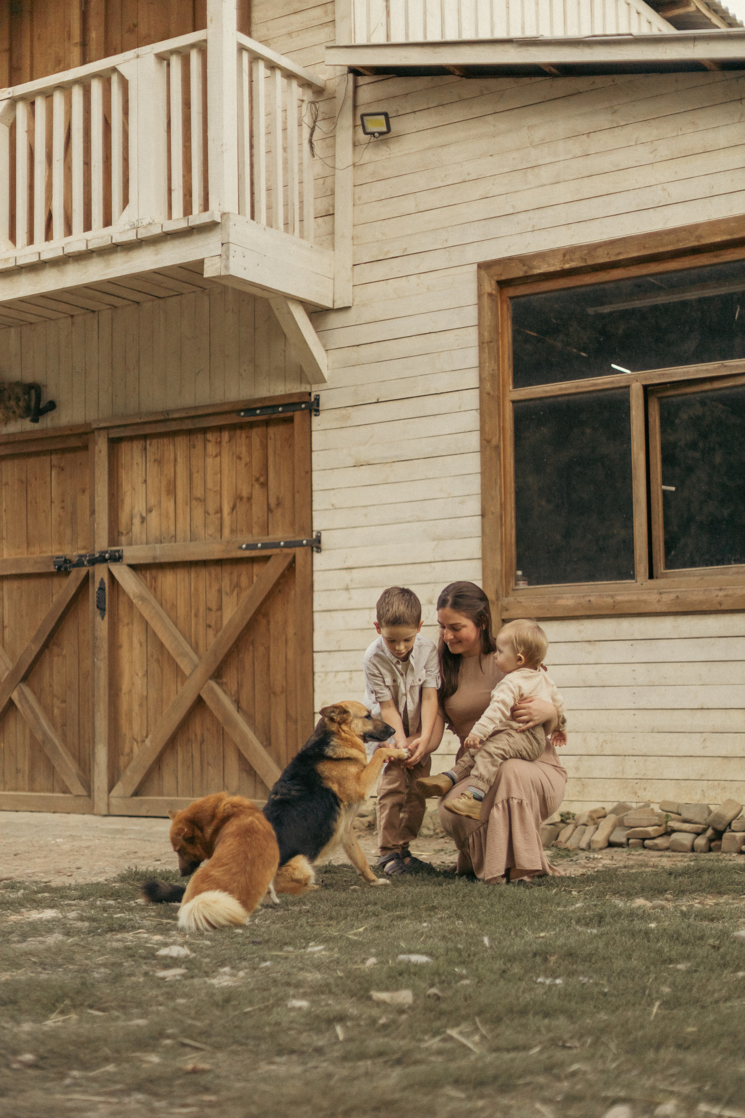 На ферме с овечками. Фотограф из Краснодара Мария Приходько