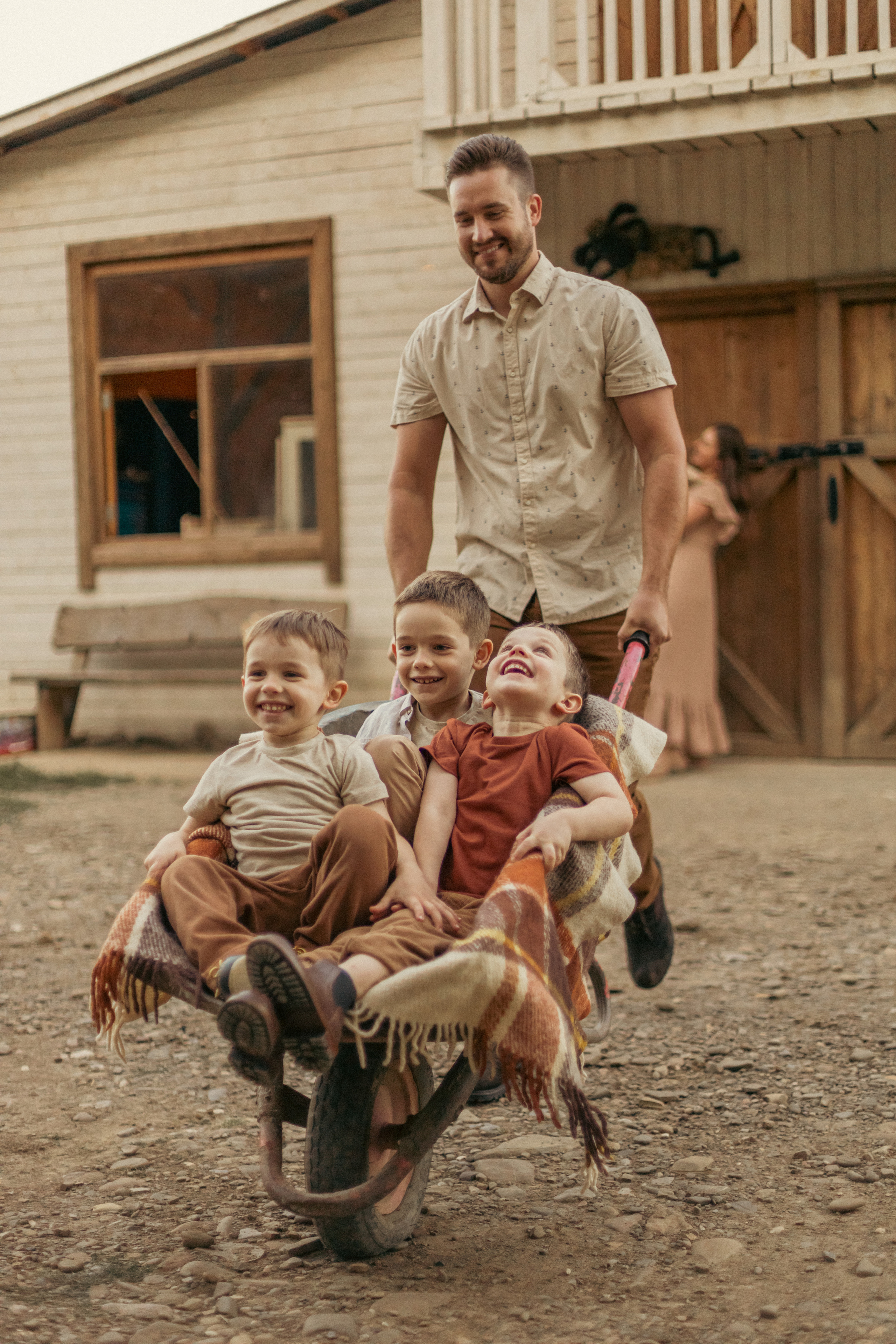 На ферме с овечками. Фотограф из Краснодара Мария Приходько