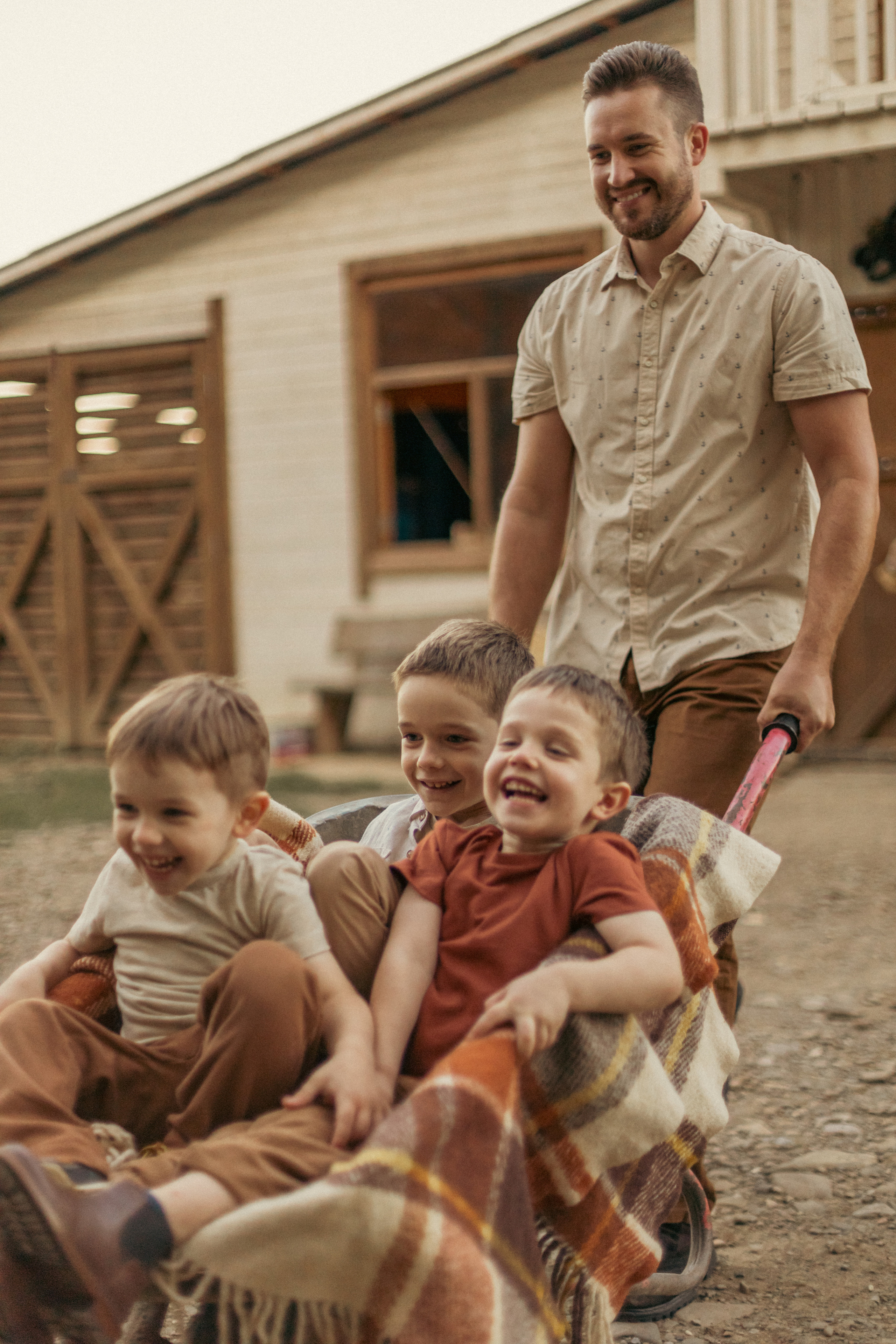 На ферме с овечками. Фотограф из Краснодара Мария Приходько