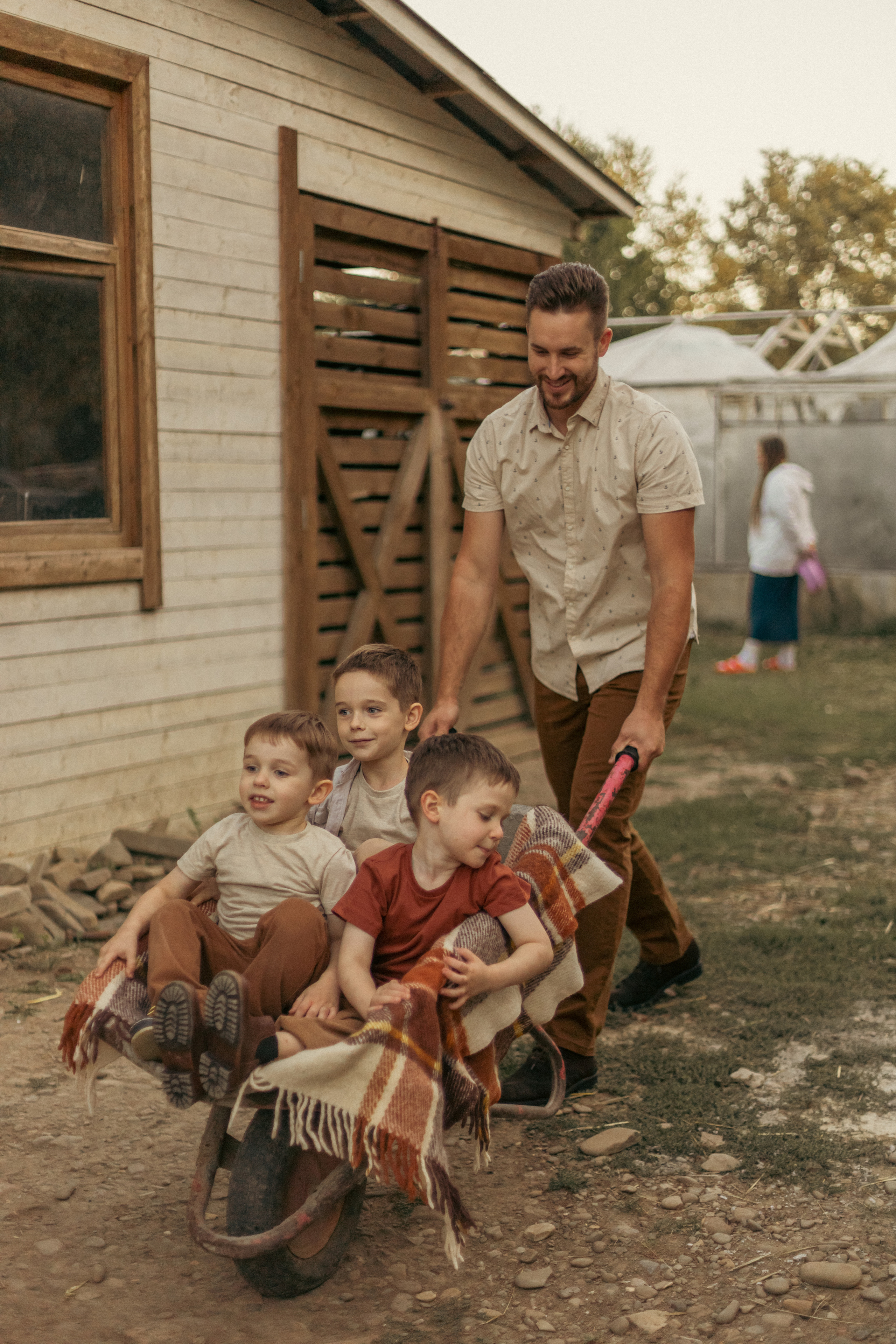 На ферме с овечками. Фотограф из Краснодара Мария Приходько