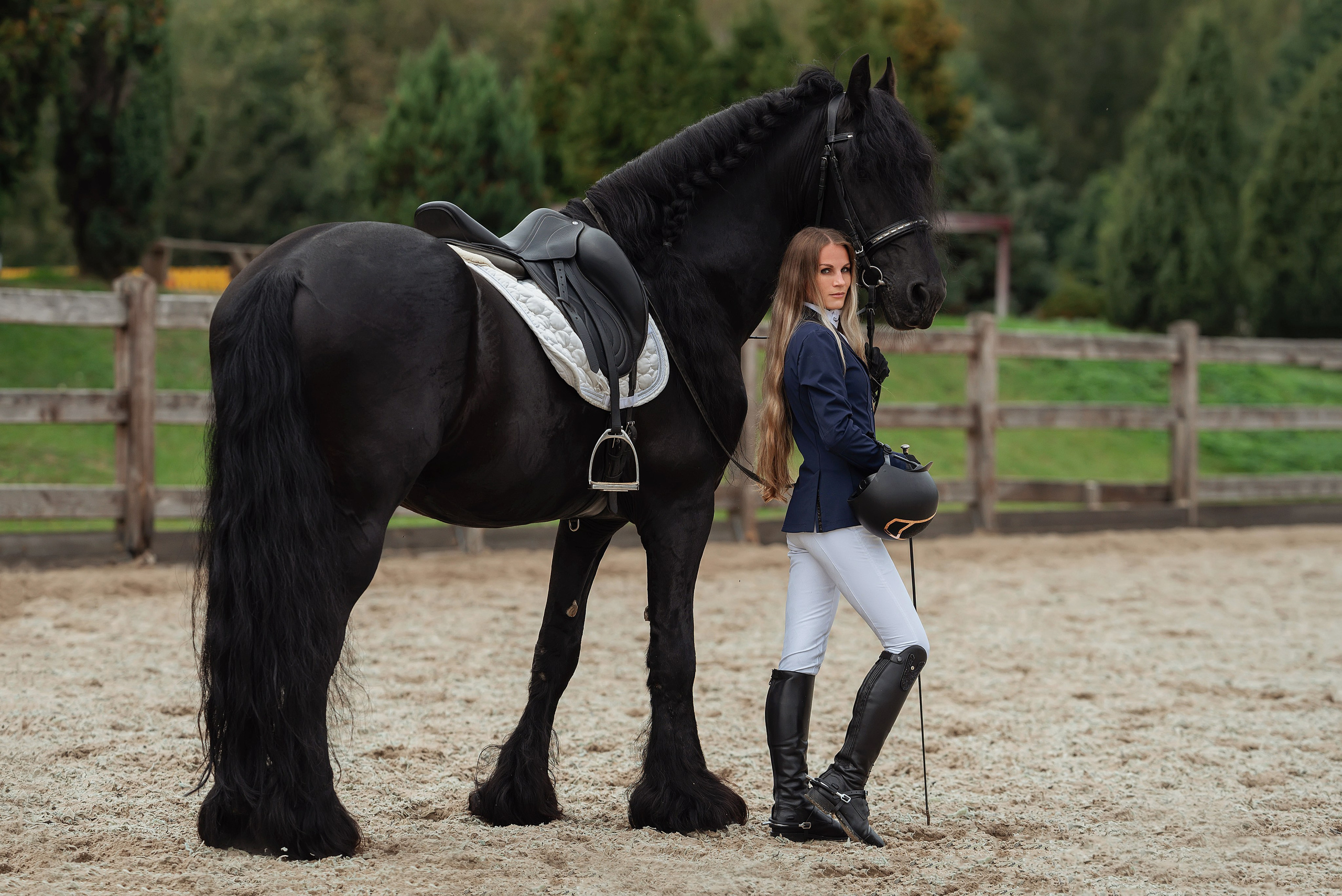Съемки с лошадьми в стиле «Sport look». Фотограф Вероника Ранцева, фотосессии с лошадьми в Минске и Могилеве