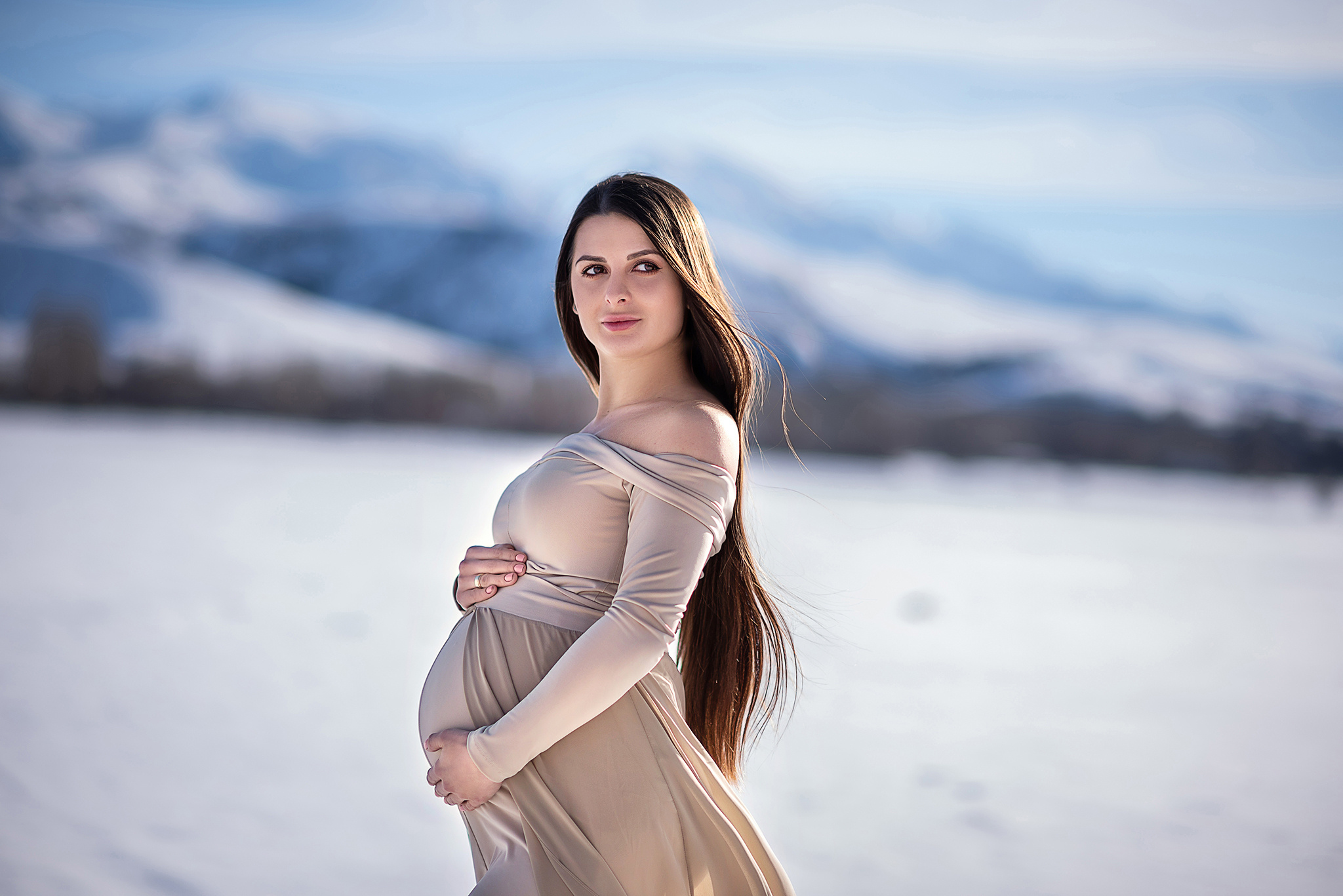 В ожидании. Творческая команда Ульяшевы, свадебная и семейная фотография. Кахахста