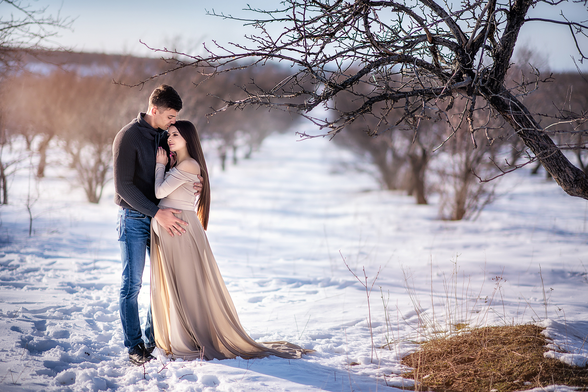 В ожидании. Творческая команда Ульяшевы, свадебная и семейная фотография. Кахахста