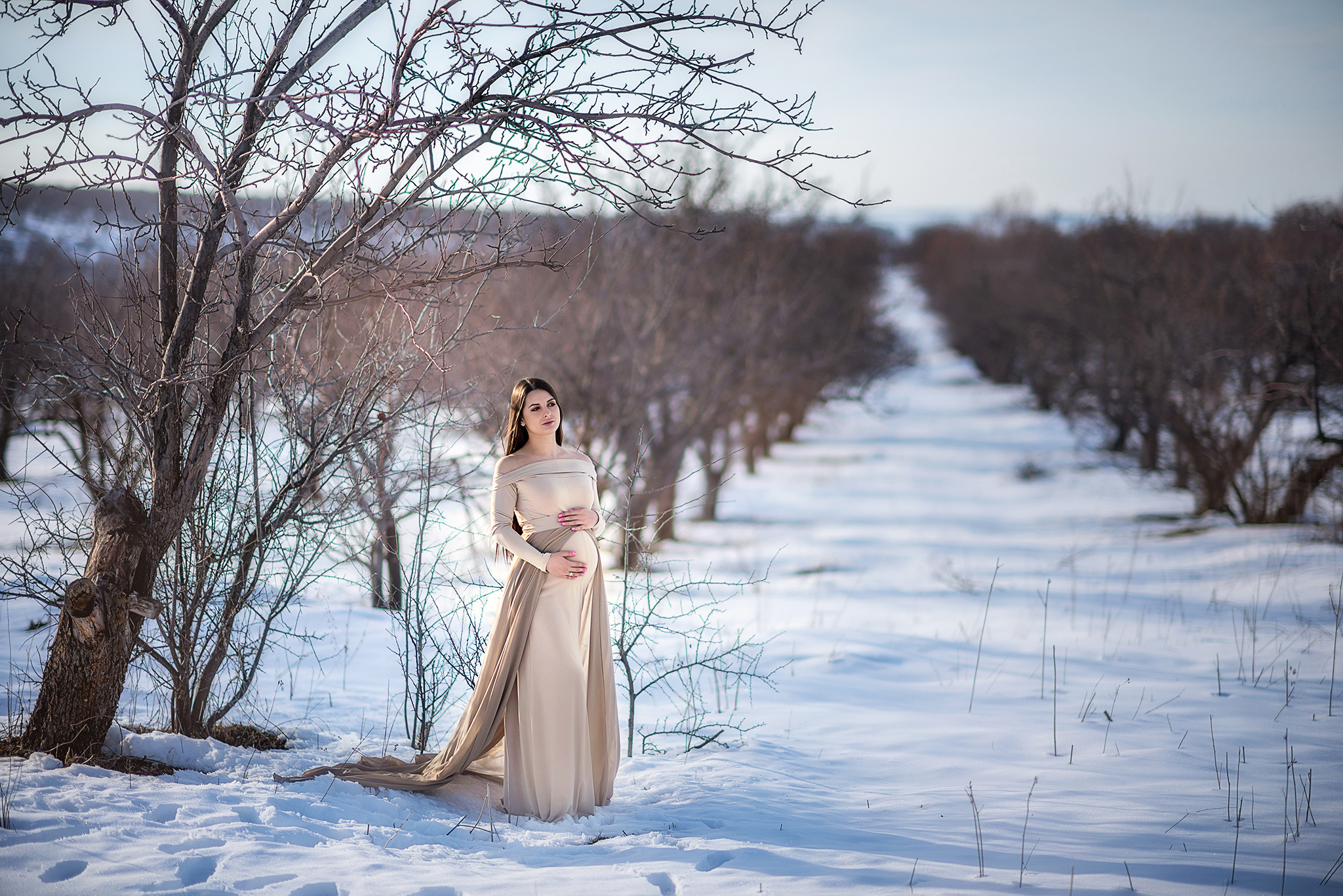 В ожидании. Творческая команда Ульяшевы, свадебная и семейная фотография. Кахахста
