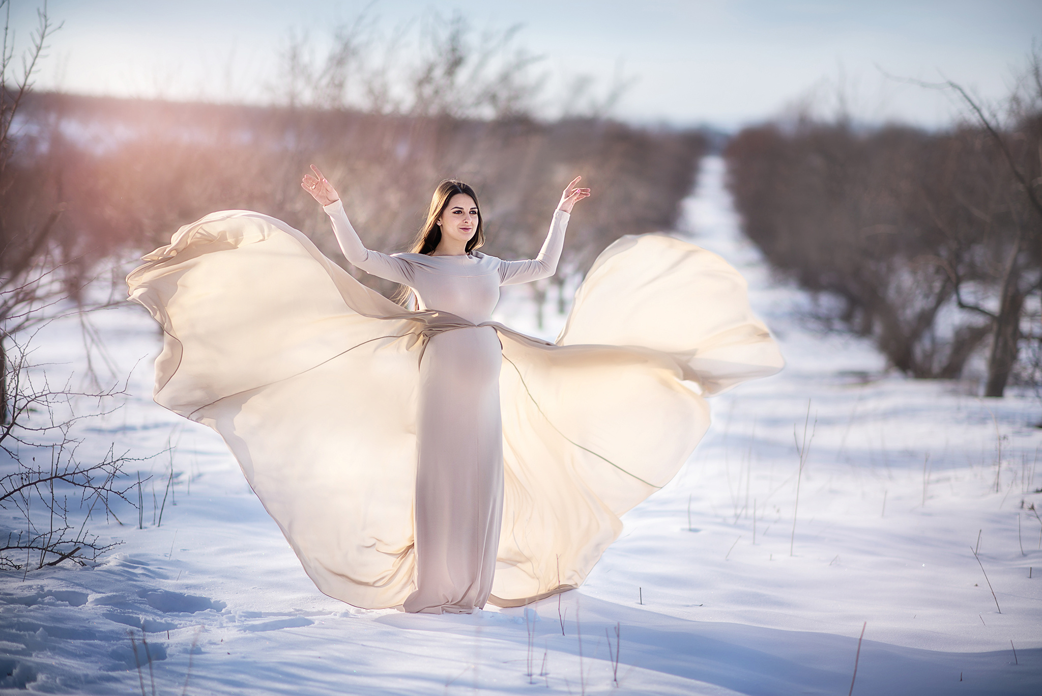 В ожидании. Творческая команда Ульяшевы, свадебная и семейная фотография. Кахахста
