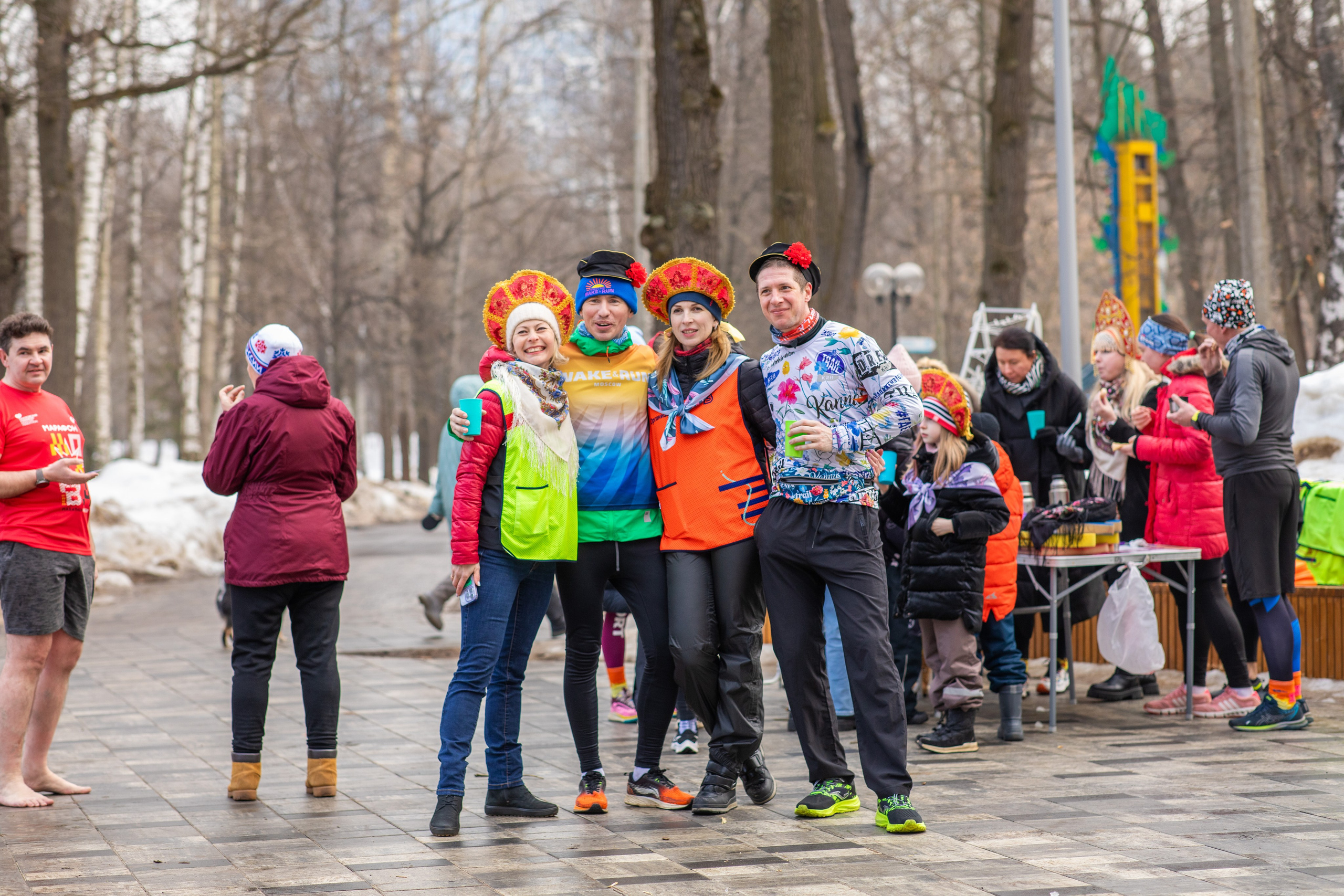 95-й масленичный забег 5 вёрст Химки, 16 марта 2024 г. Фотограф Сергей Ловкий