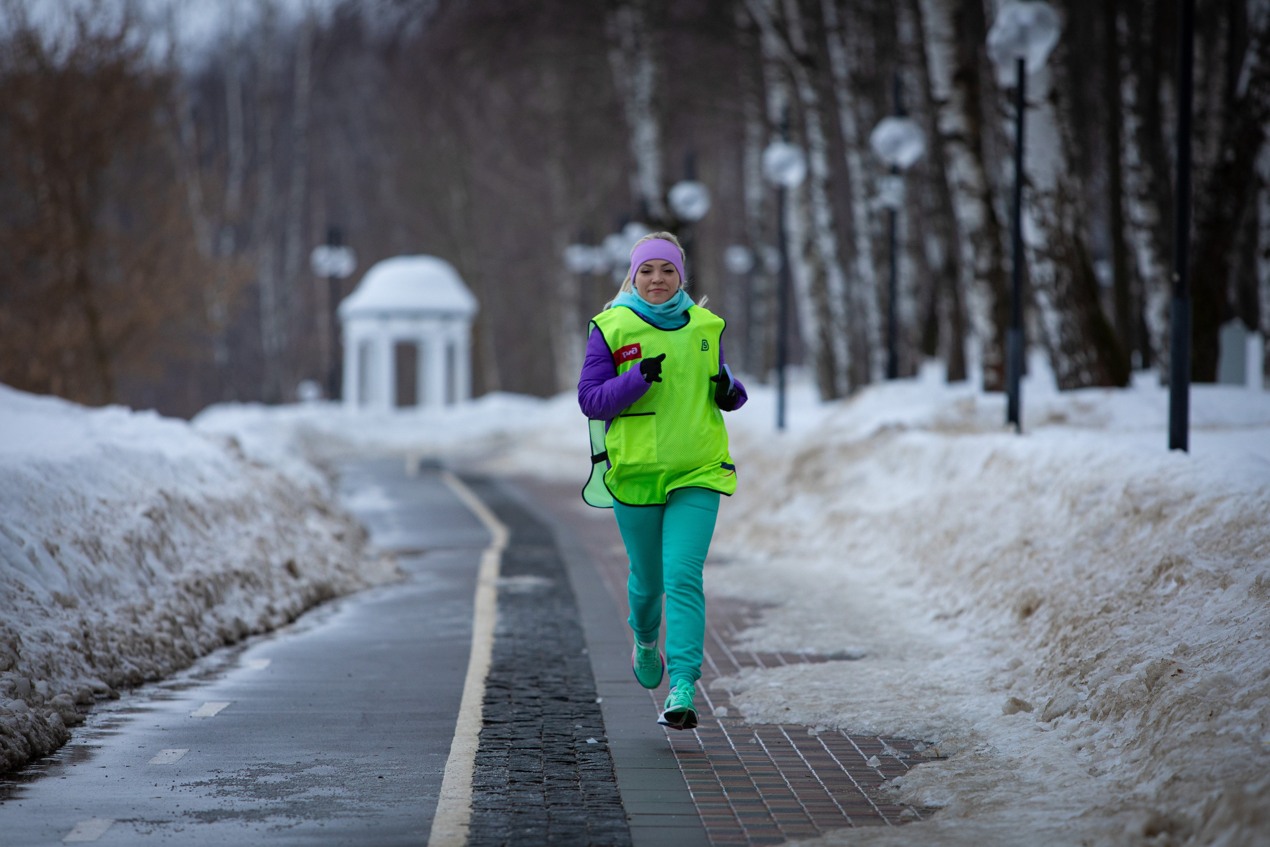 5 вёрст Сестрорецкий парк, г. Клин, 24 февраля 2024 г. Фотограф Сергей Ловкий