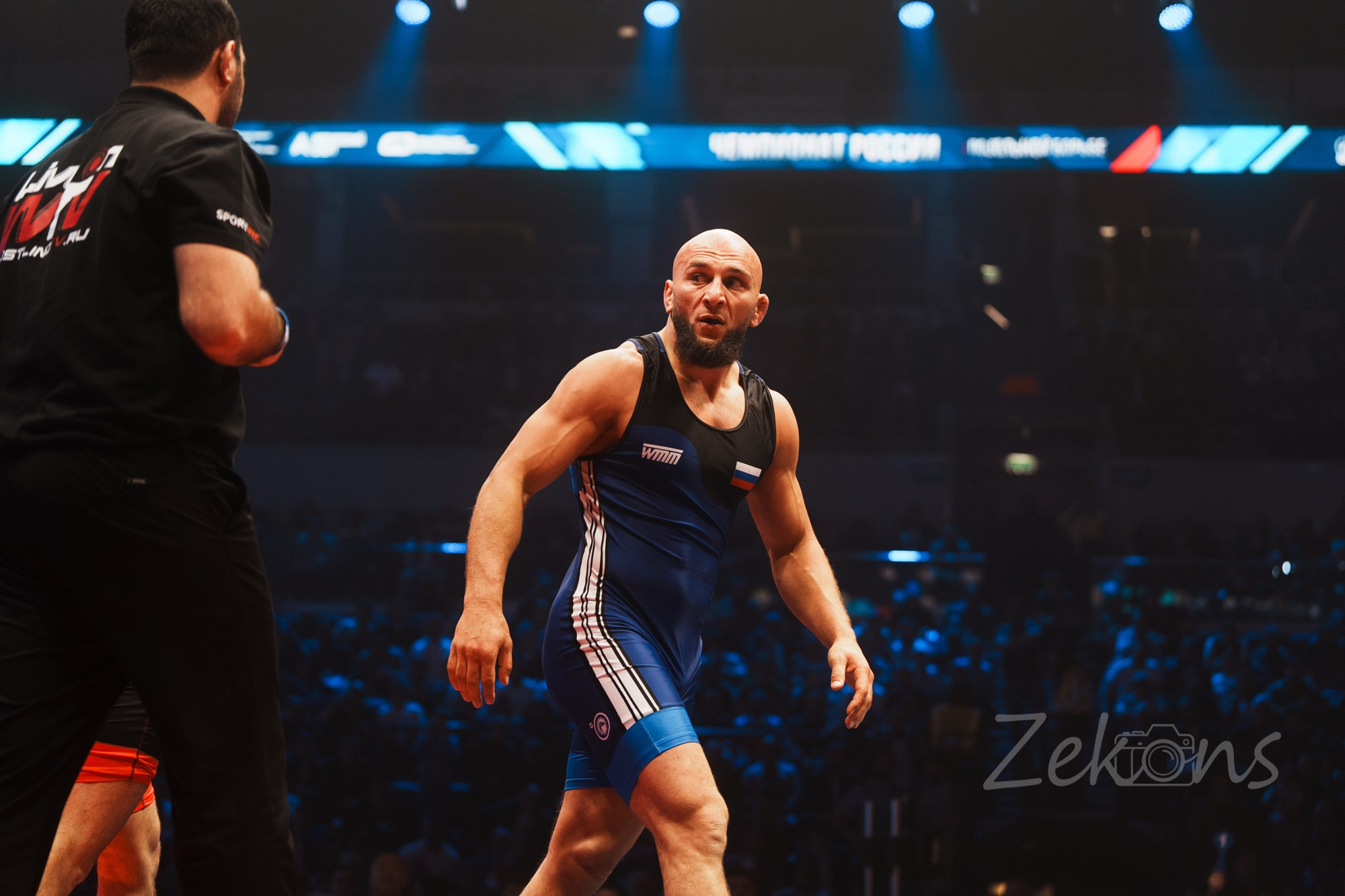 Чемпионат России по вольной борьбе 2025 (Москва). Zekons. Фото, видео, нейросети