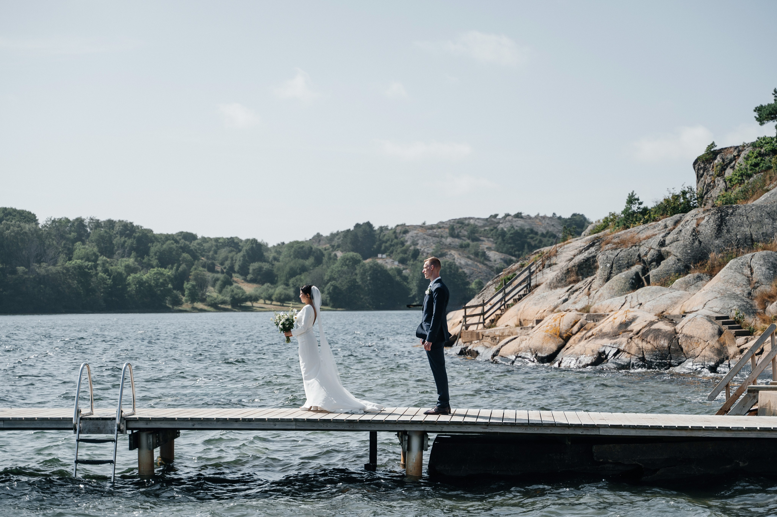 Bröllopsfotografering på Orust –Mary & Alfred. Bröllops- och familjefotograf i Halmstad | Valentina