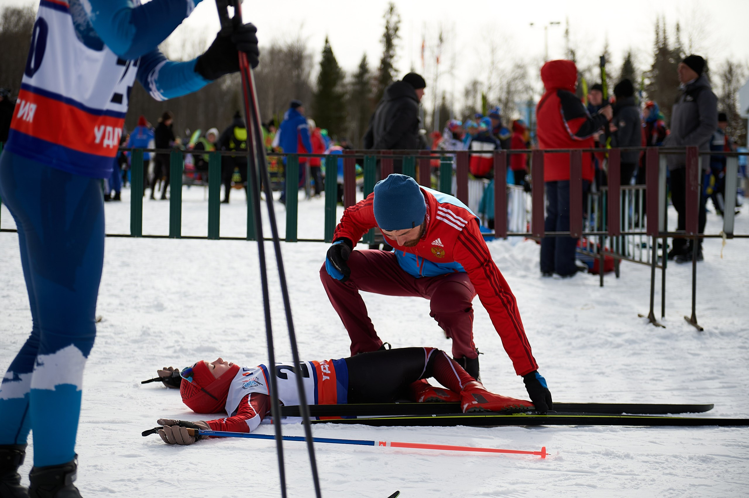 Всероссийские соревнования по лыжным гонкам «Пионерская правда». Ижевс. Спортивный репортажный фотограф в Ижевске Сергей Мерзляков