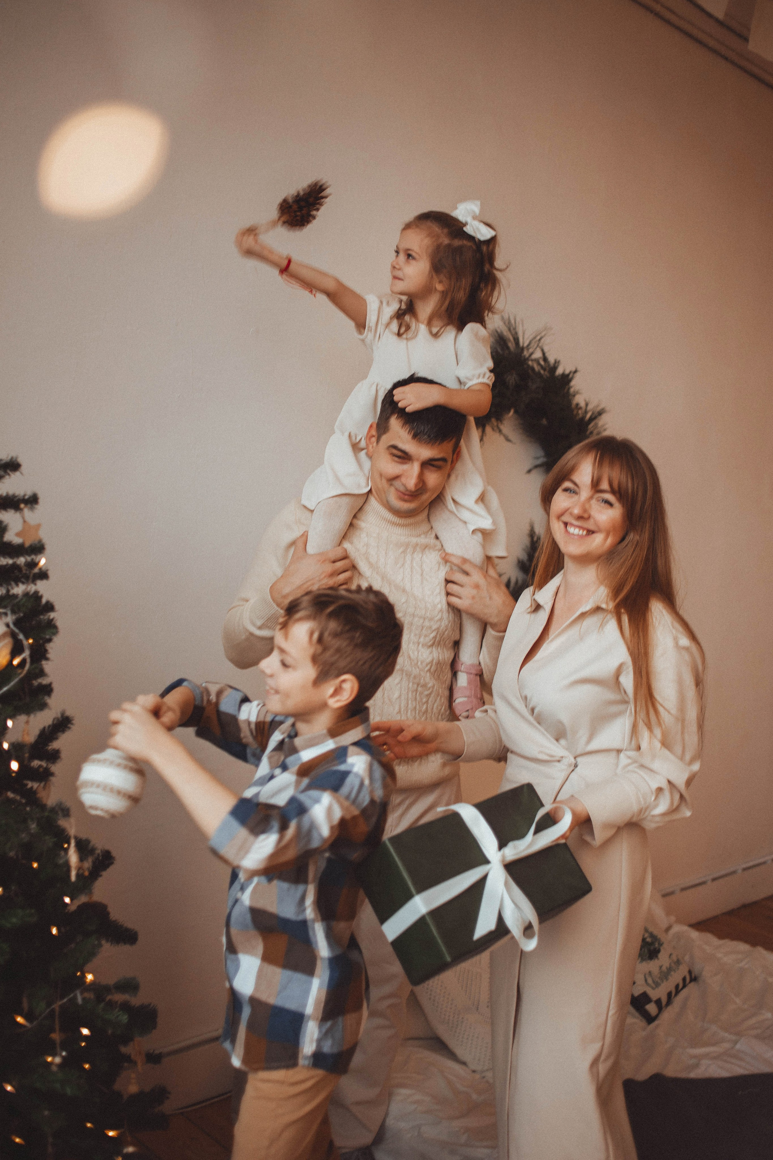 Новогодняя семейная история. Фотограф в Краснодаре Евгения Михаевич