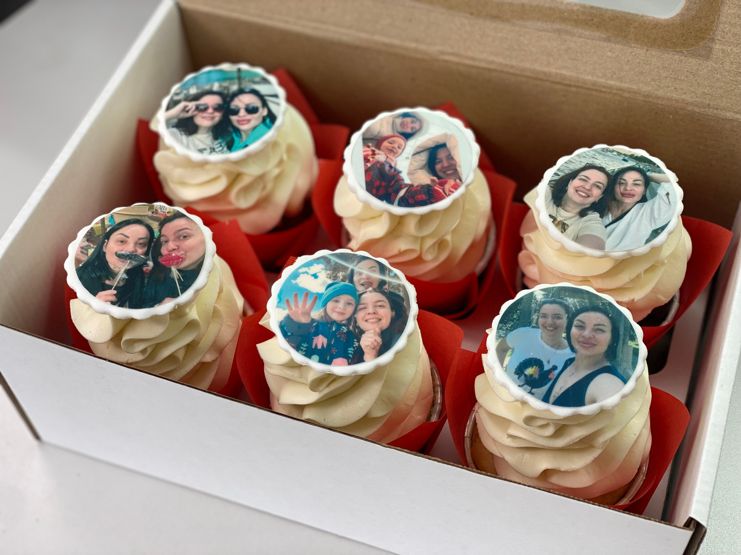 Капкейки с фото. Katyasugarsugar капкейки, зефир, торты Москва