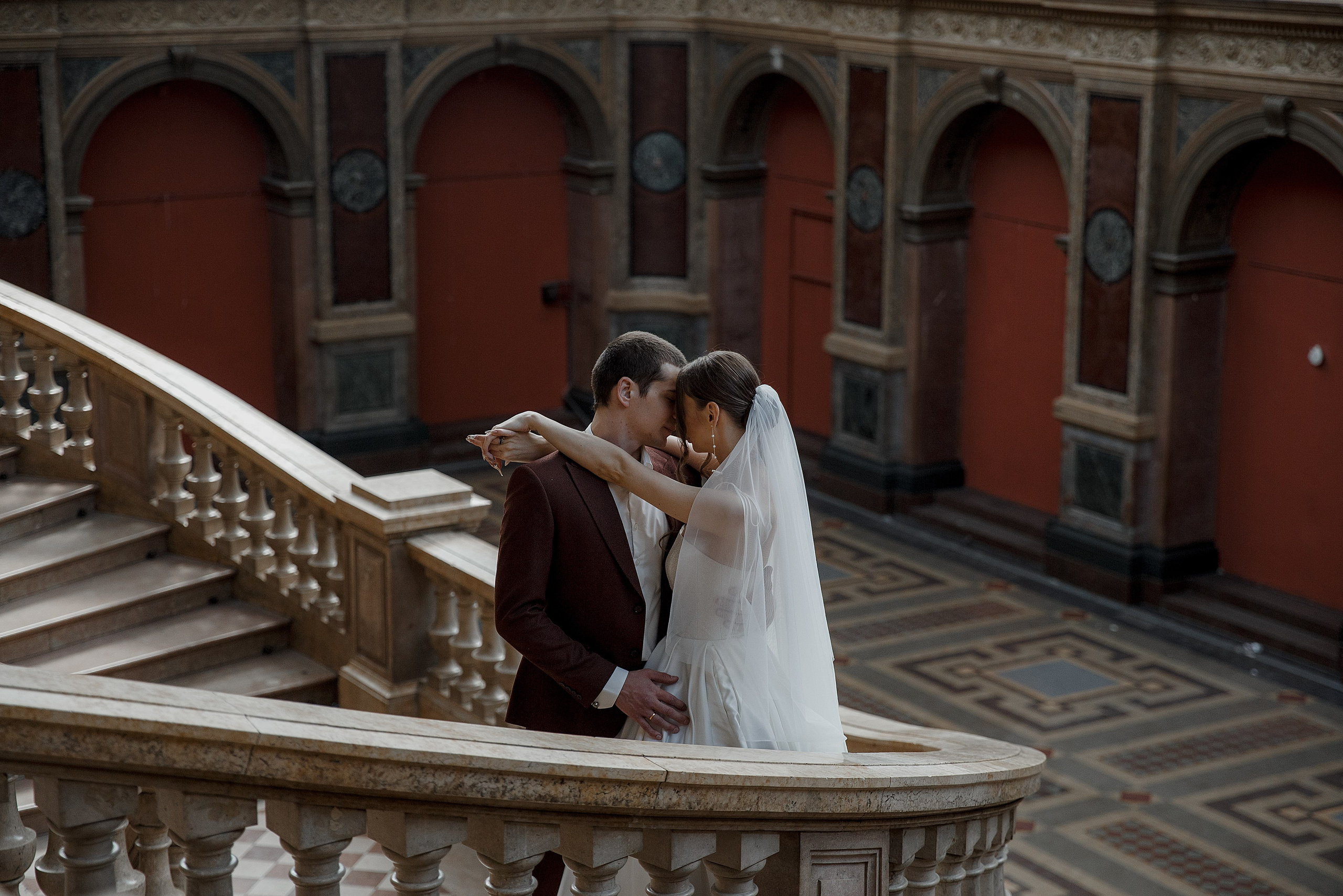 Свадебная в академии Штиглица. Свадебный фотограф Санкт-Петербург  Москва