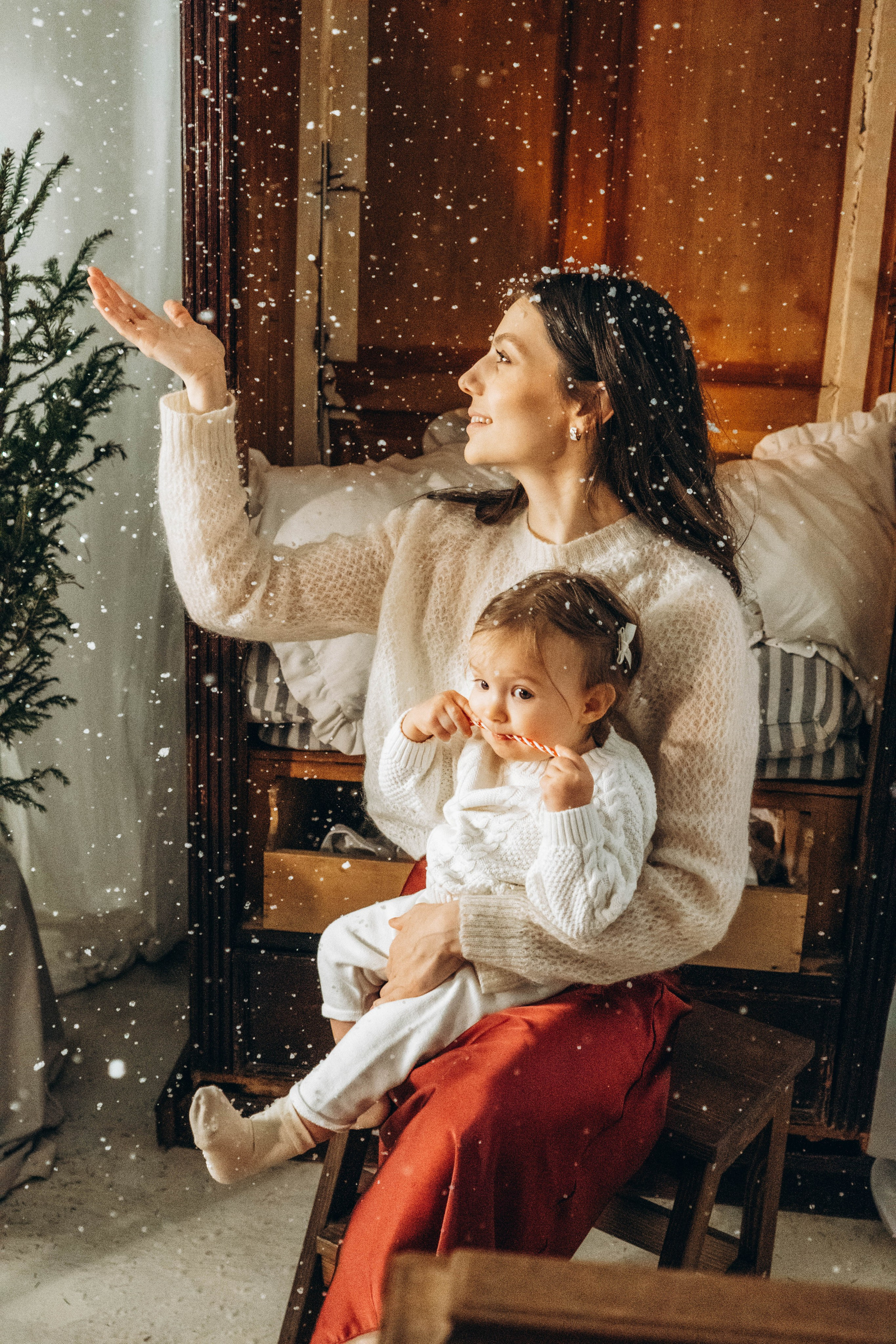 Анастасия и Мира. Студия «Мох». Фотограф Москва Валерия Веденина